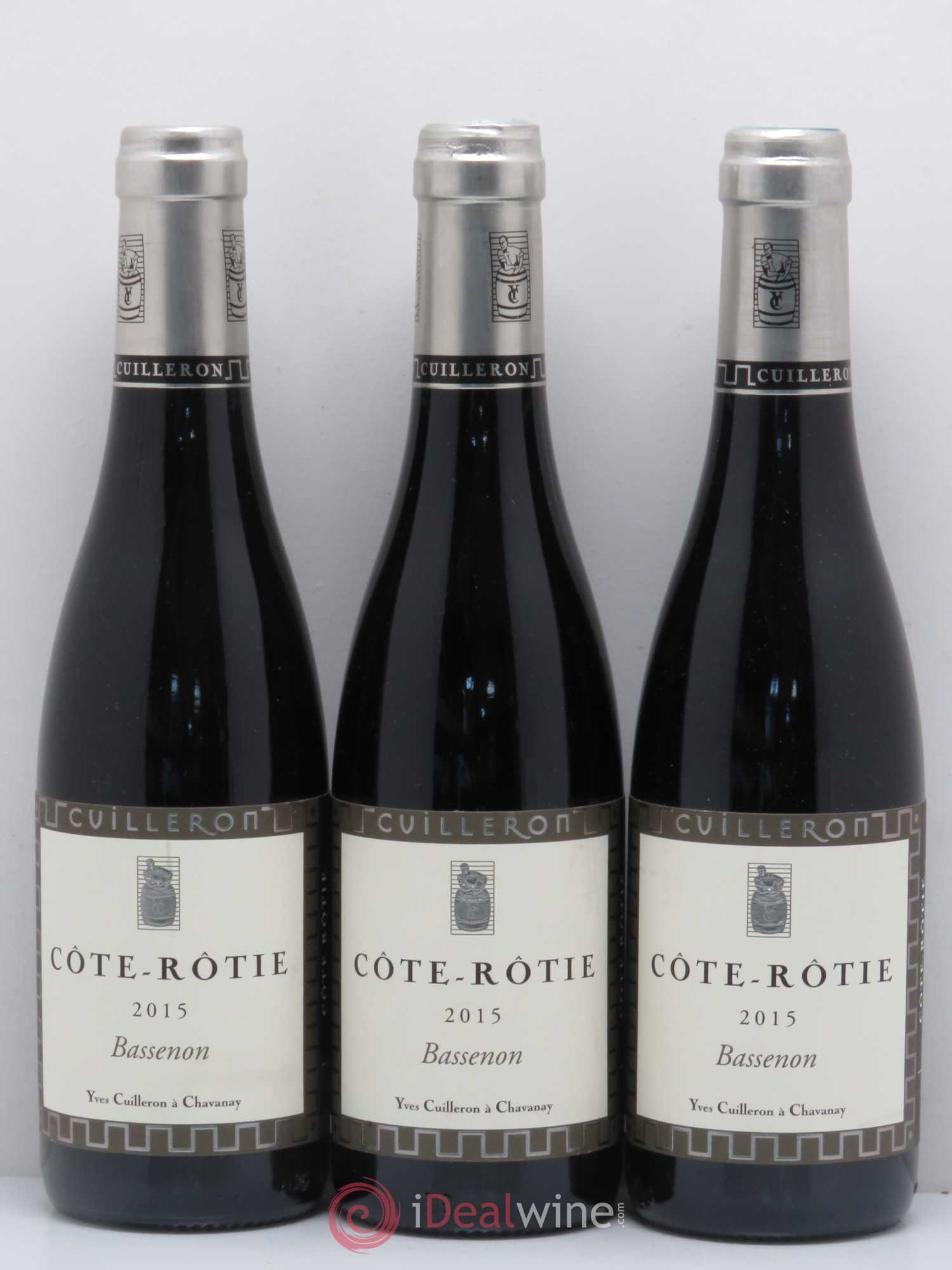 Côte-Rôtie Bassenon Yves Cuilleron (Domaine) 2015 - Lot de 6 demi bouteilles - 2