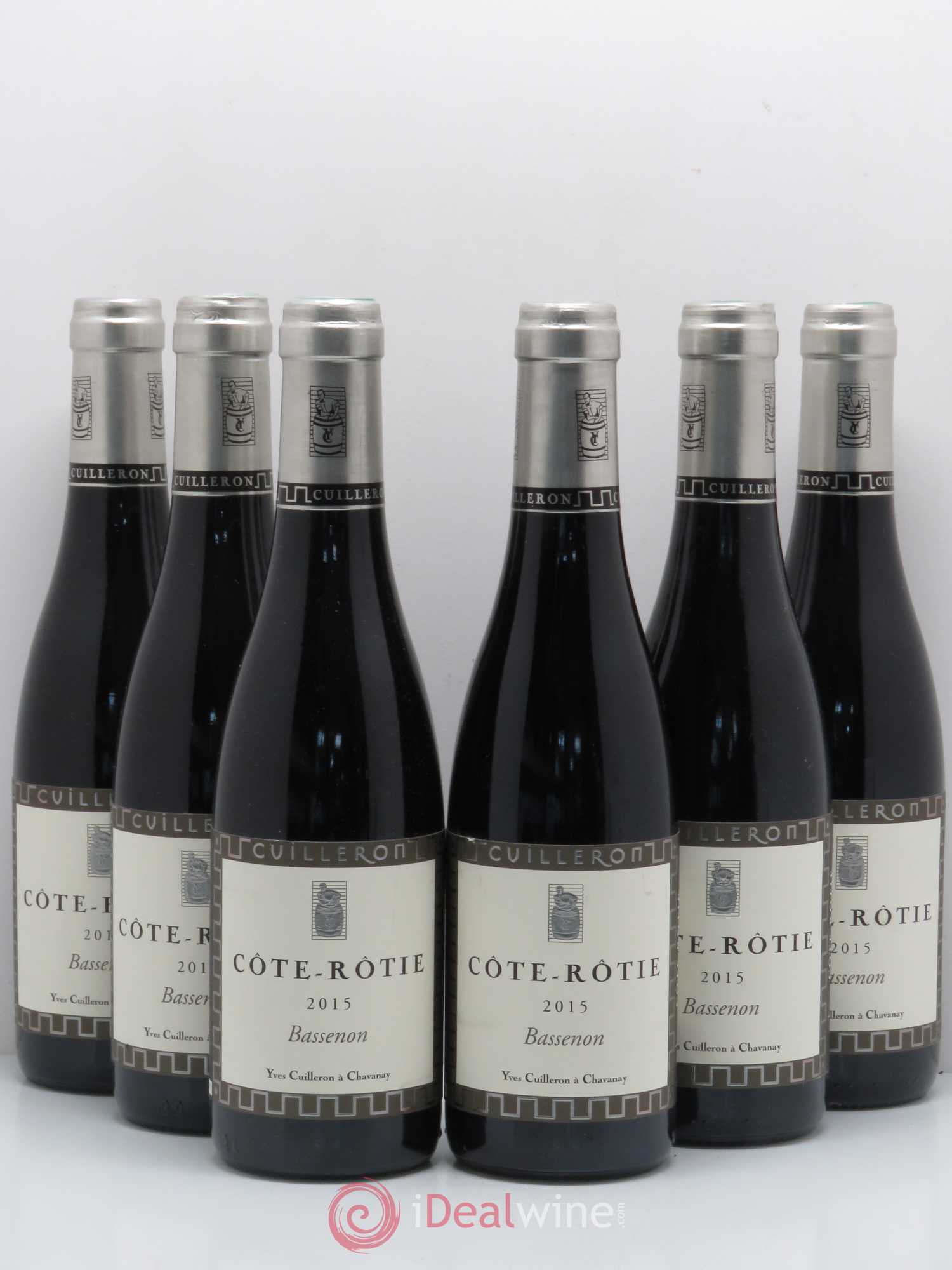 Côte-Rôtie Bassenon Yves Cuilleron (Domaine) 2015 - Lot de 6 demi bouteilles - 0