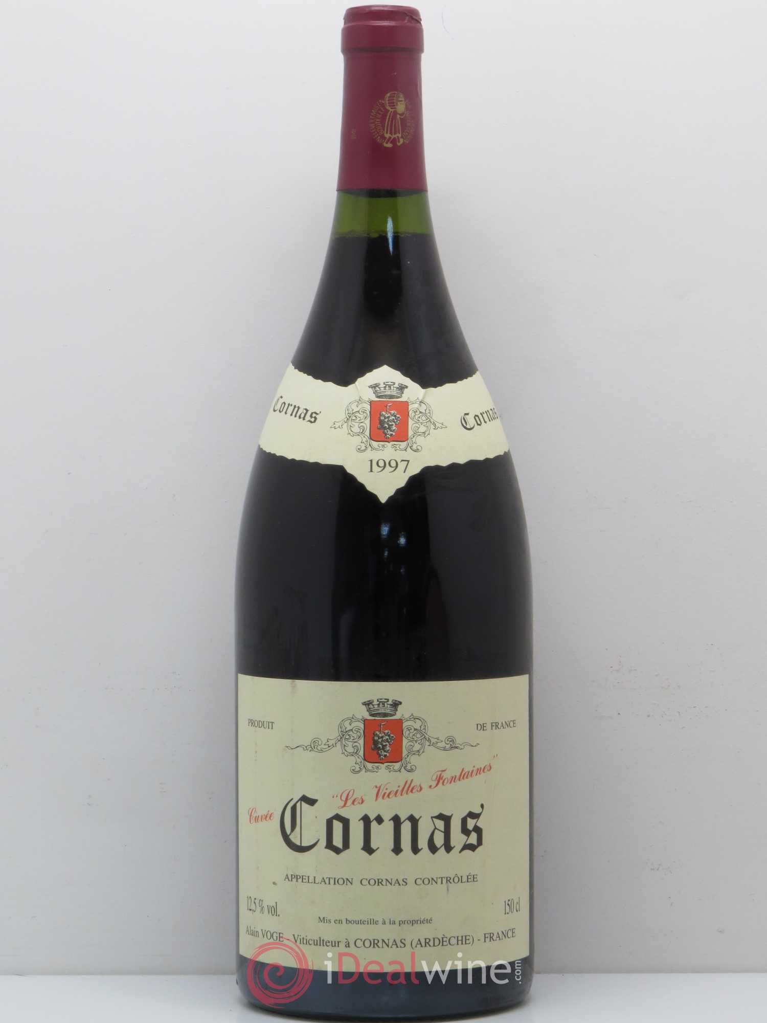Cornas Les Vieilles Fontaines Alain Voge (Domaine) 1997 - Lot de 1 magnum - 0