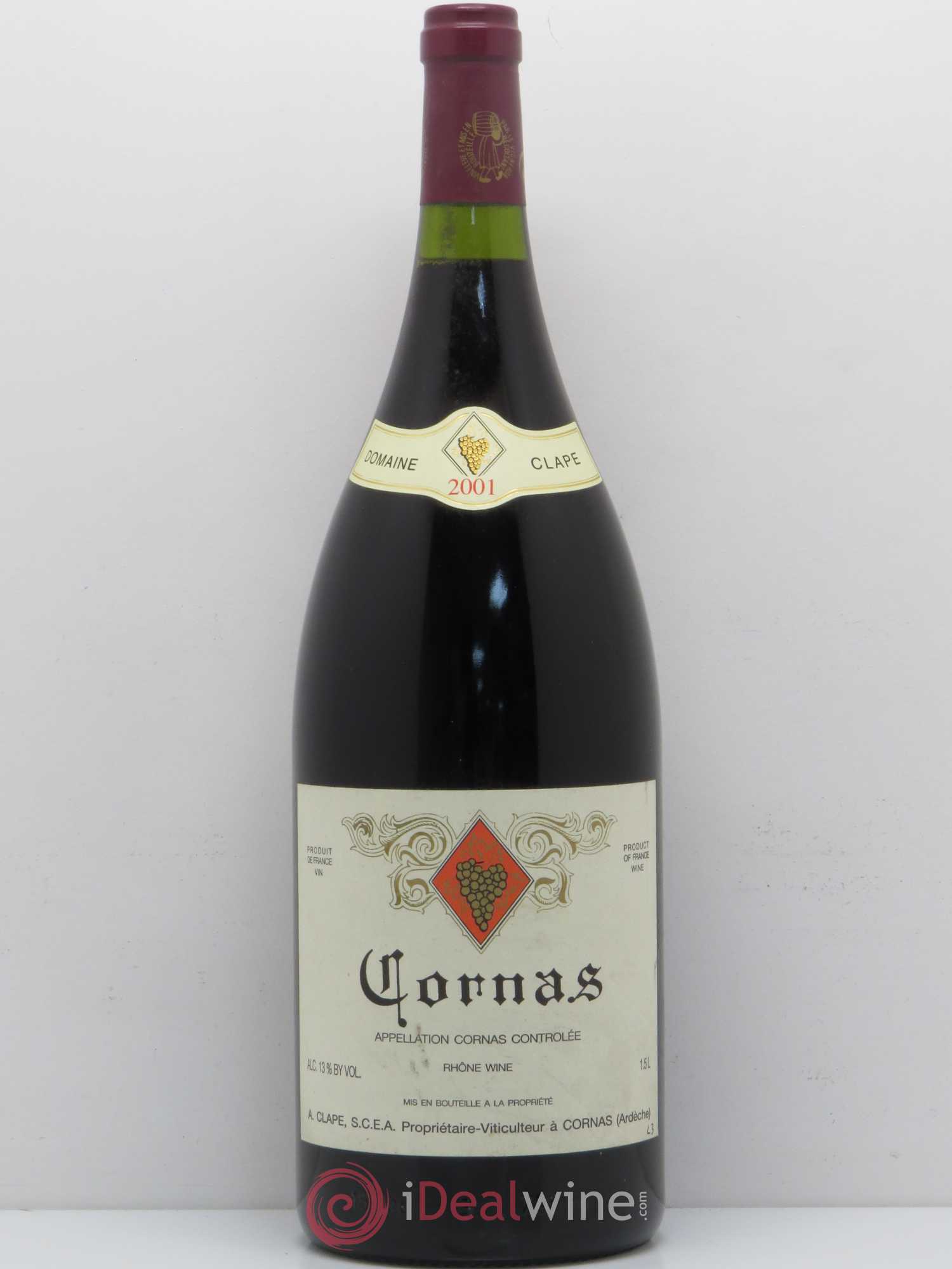 Cornas Auguste Clape 2001 - Lot de 1 magnum - 0