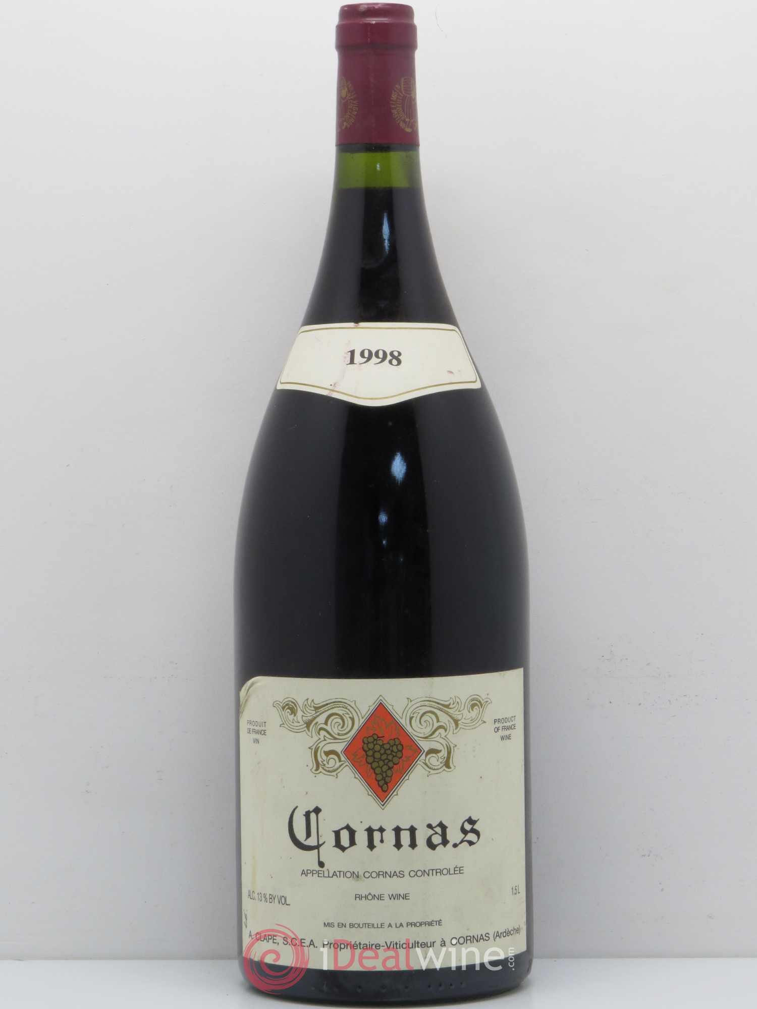 Cornas Auguste Clape 1998 - Lot de 1 magnum - 0