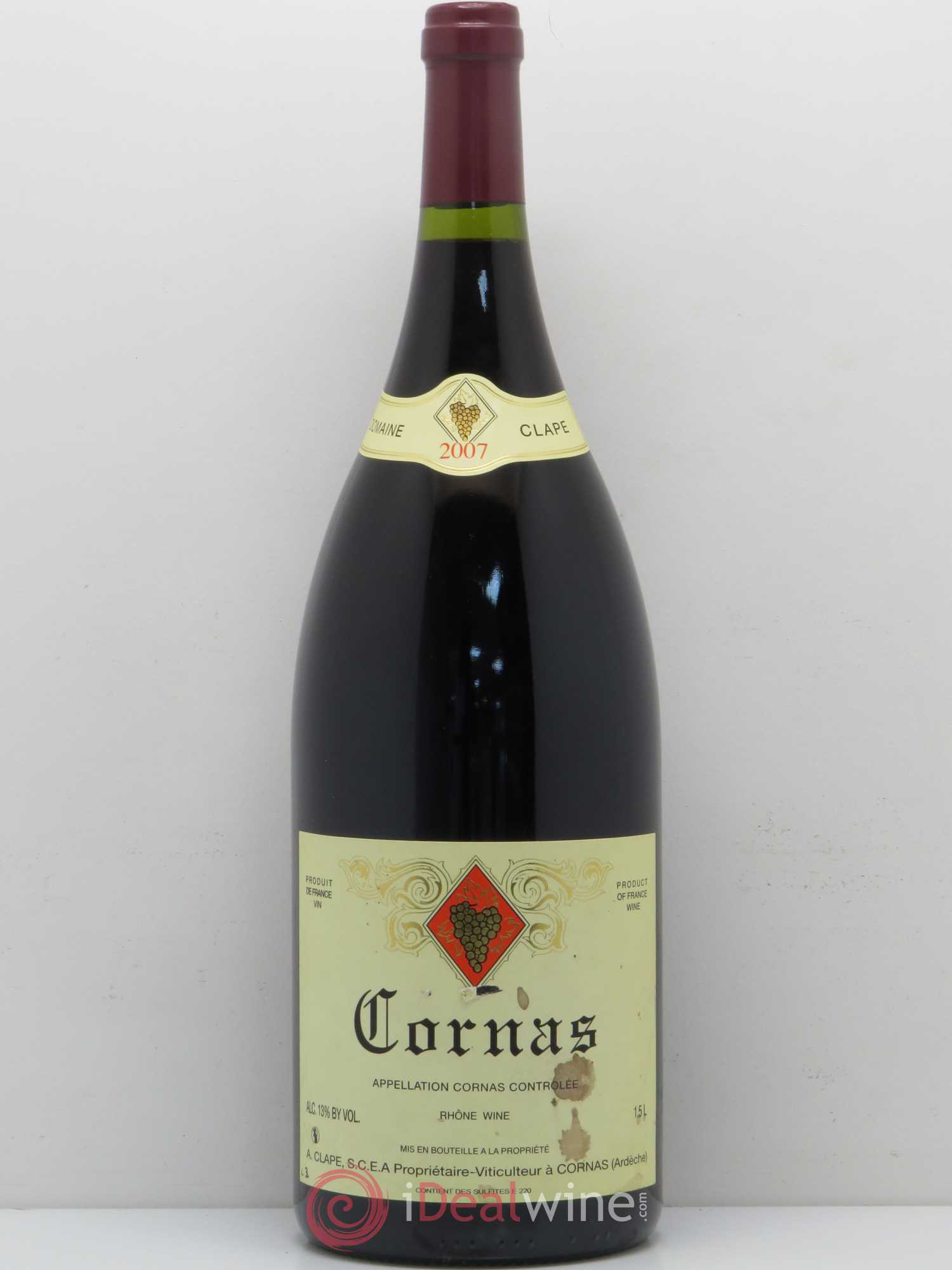 Cornas Auguste Clape 2007 - Posten von 1 Magnum - 0