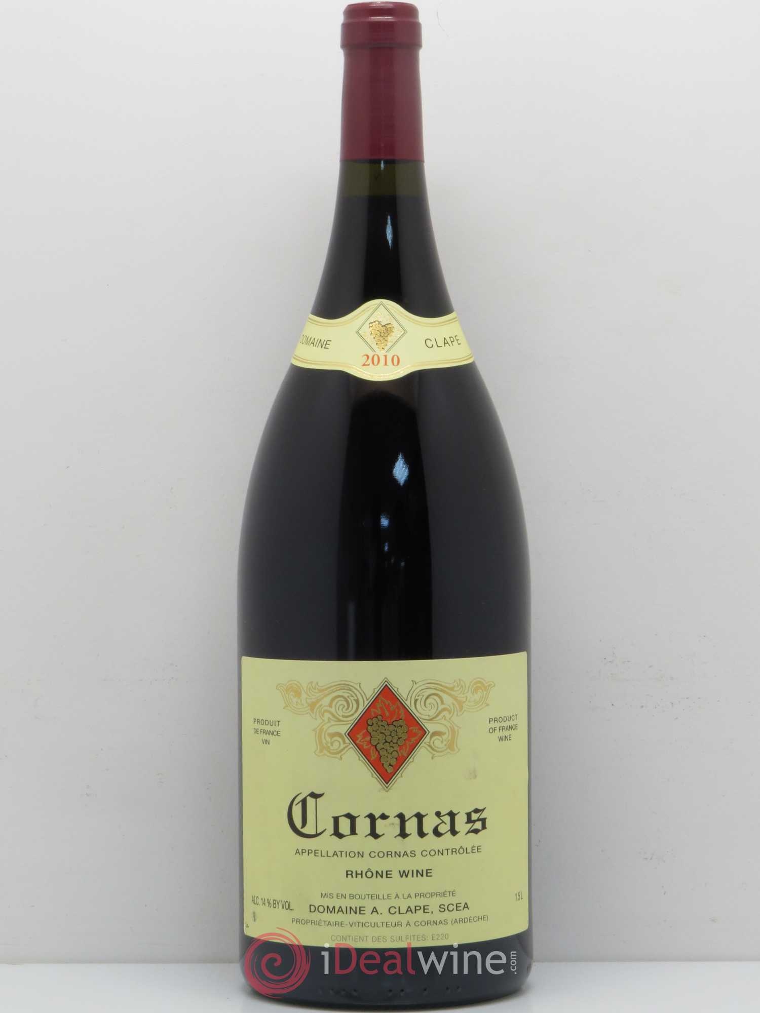 Cornas Auguste Clape 2010 - Posten von 1 Magnum - 0