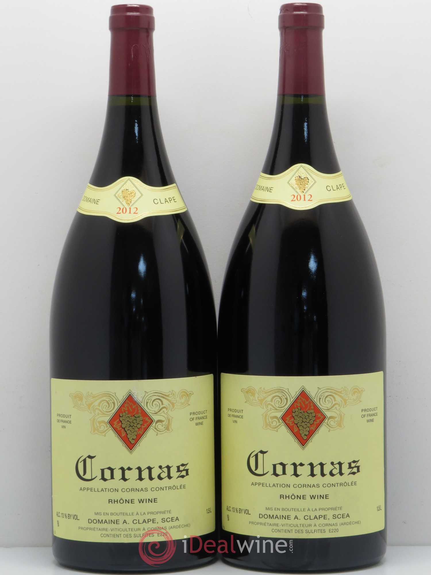 Cornas Auguste Clape 2012 - Posten von 2 Magnum - 0
