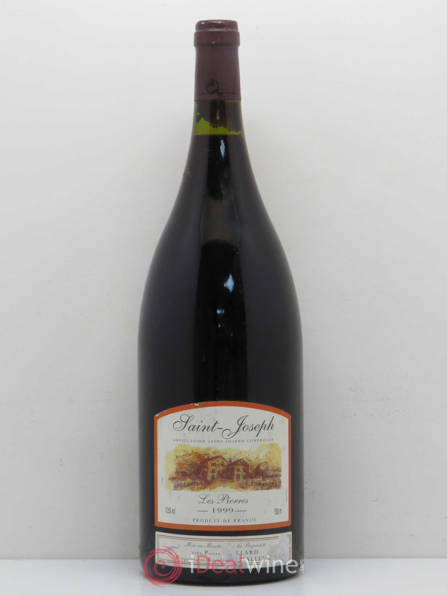 Saint-Joseph Les Pierres Pierre Gaillard 1999 - Posten von 1 Magnum - 0