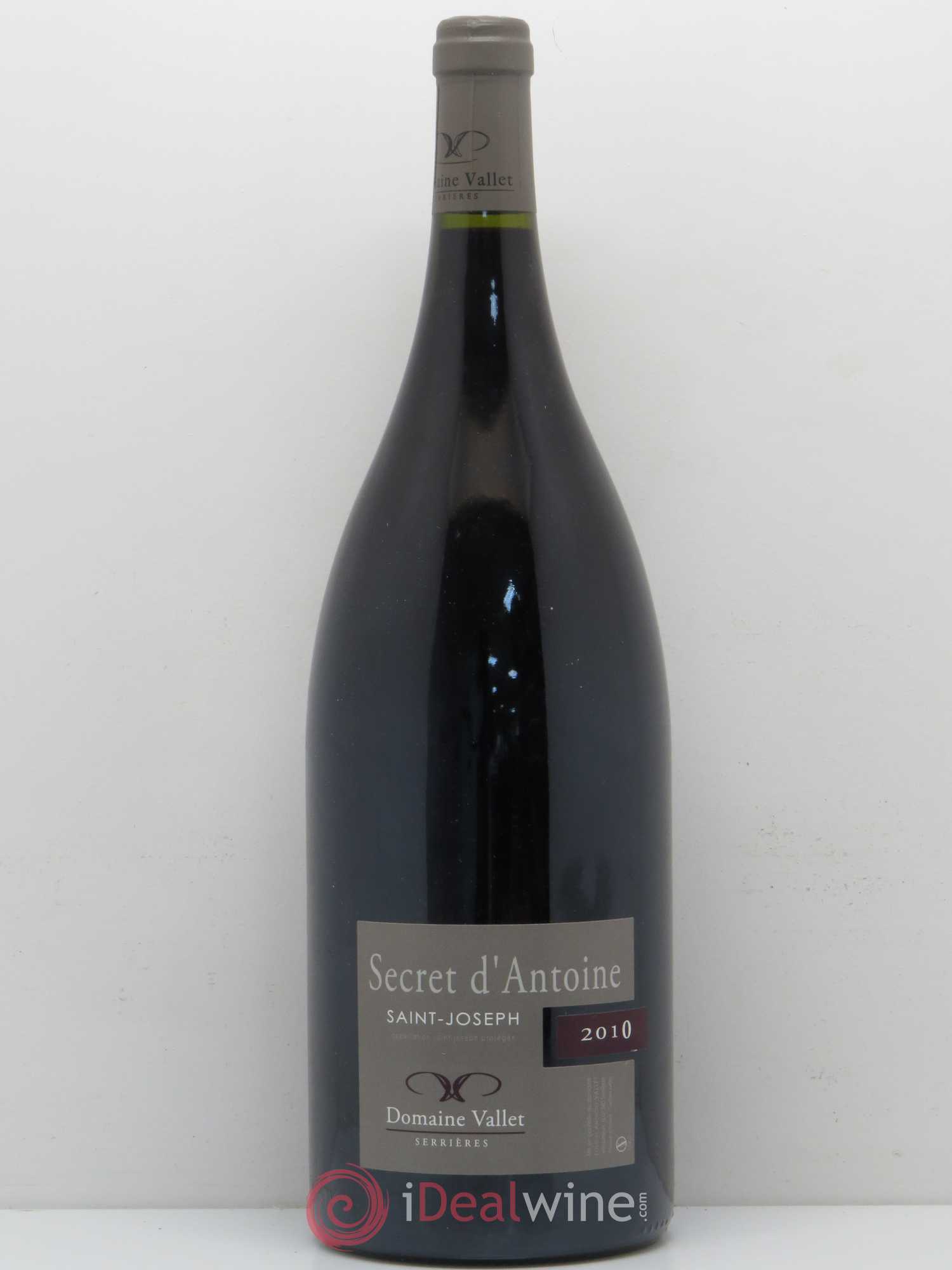 Saint-Joseph Secret d'Antoine Domaine Vallet 2010 - Posten von 1 Magnum - 0