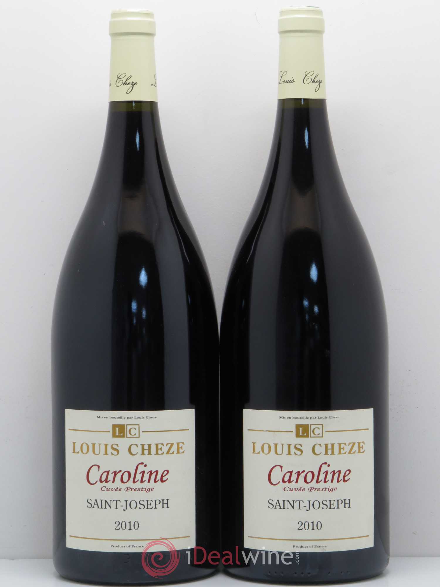 Saint-Joseph Caroline Domaine Louis Cheze 2010 - Posten von 2 Magnum - 0