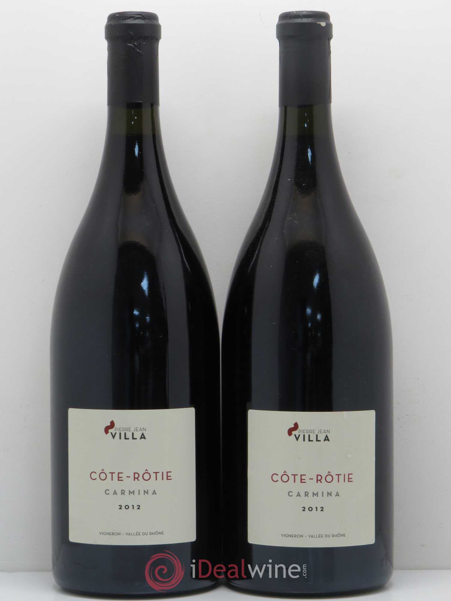 Côte-Rôtie Carmina Pierre Jean Villa 2012 - Posten von 2 Magnum - 0
