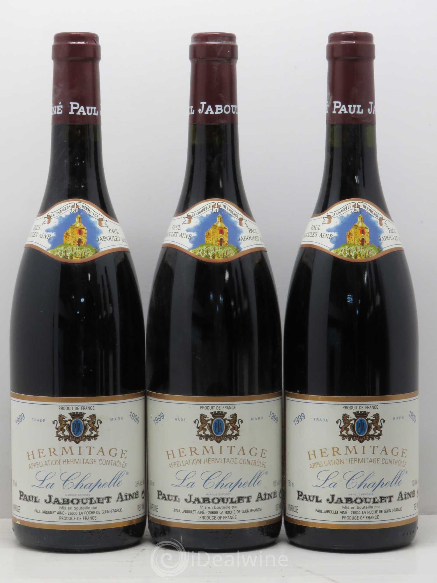 Hermitage La Chapelle Paul Jaboulet Ainé 1999 - Lot de 6 bouteilles - 1