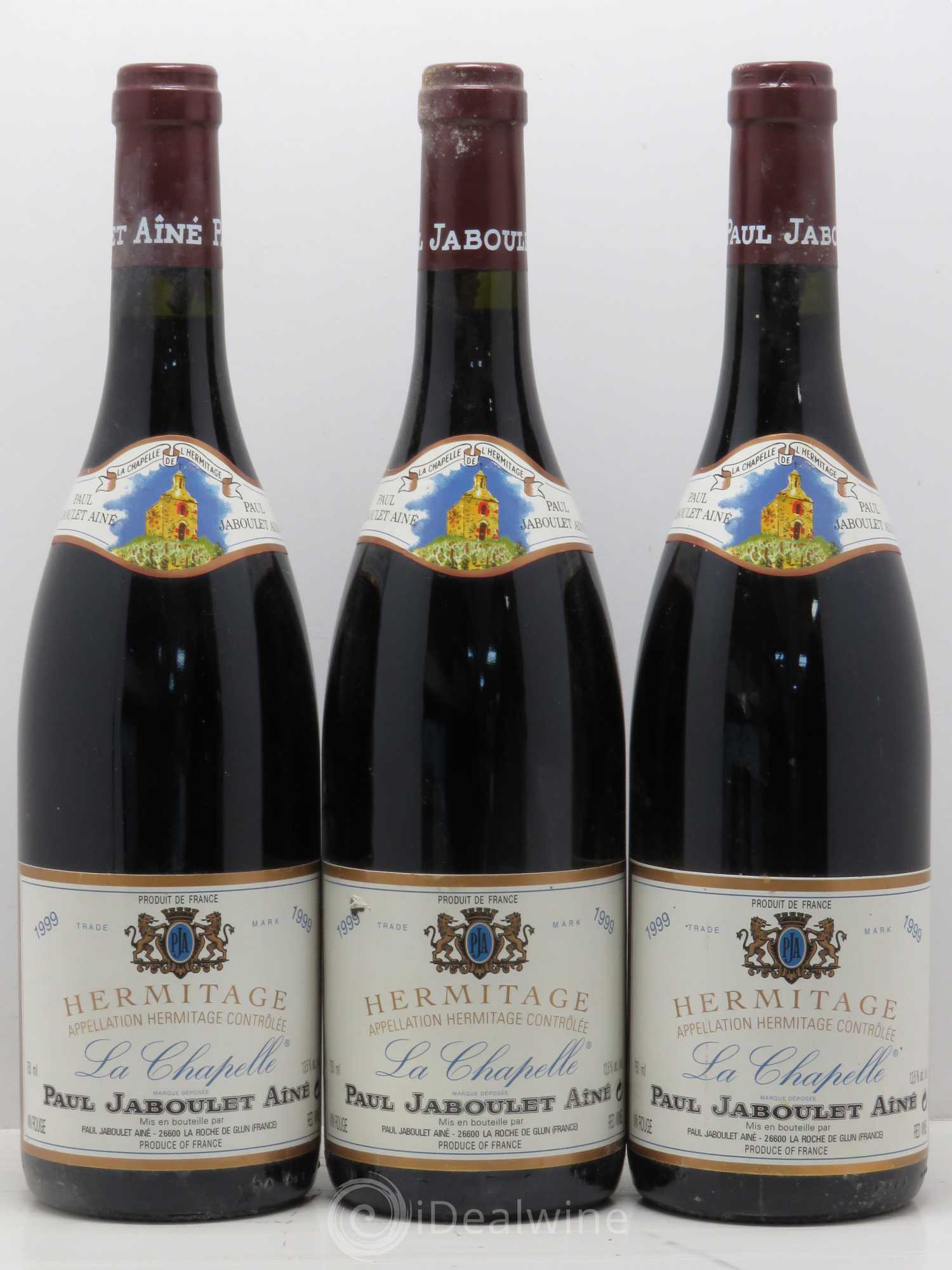 Hermitage La Chapelle Paul Jaboulet Ainé 1999 - Lot de 6 bouteilles - 2