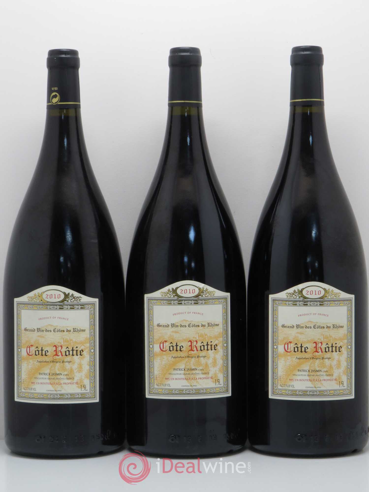 Côte-Rôtie Jasmin (Domaine) 2010 - Lot de 3 magnums - 0
