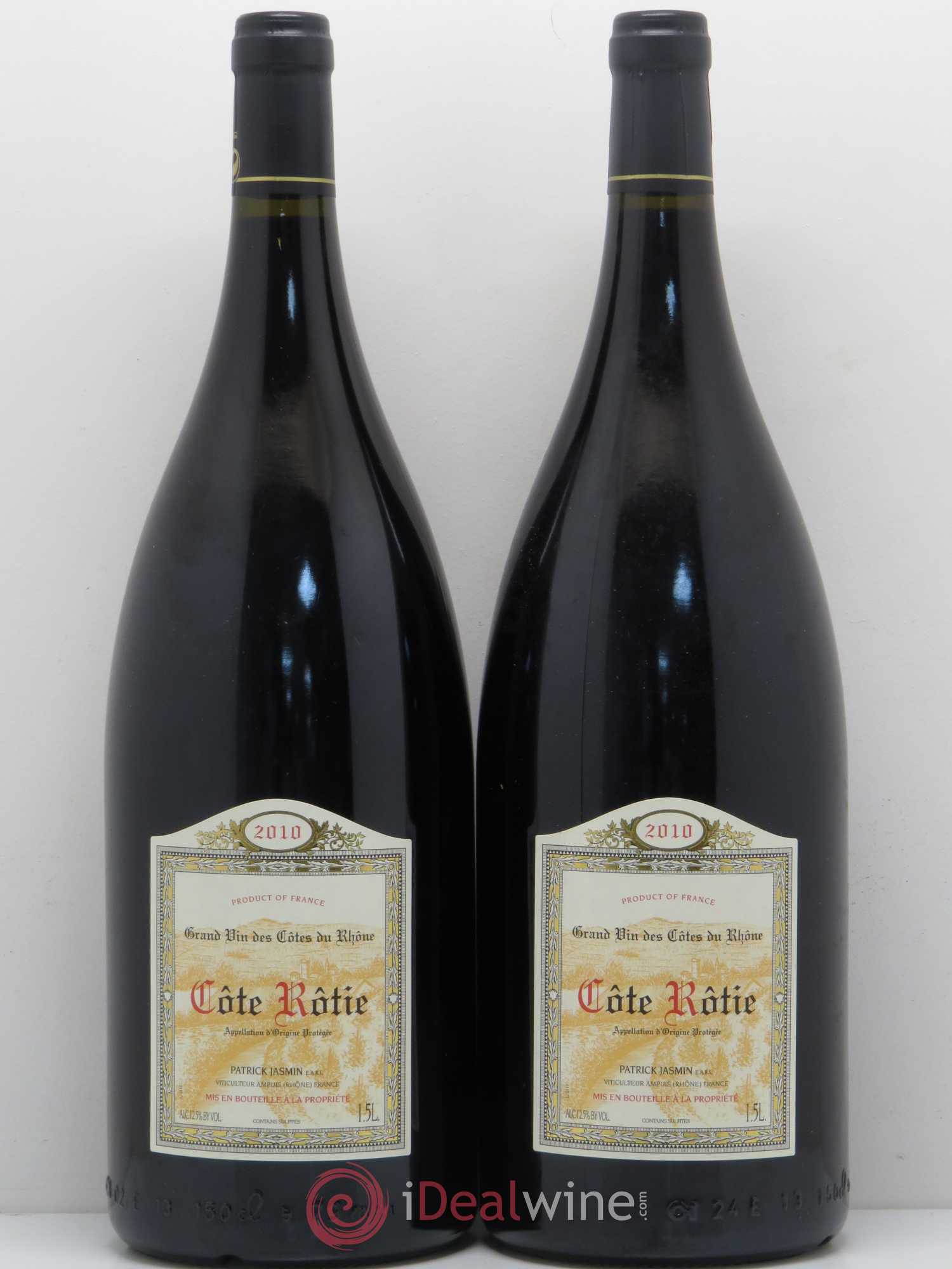 Côte-Rôtie Jasmin (Domaine) 2010 - Lot de 2 magnums - 0