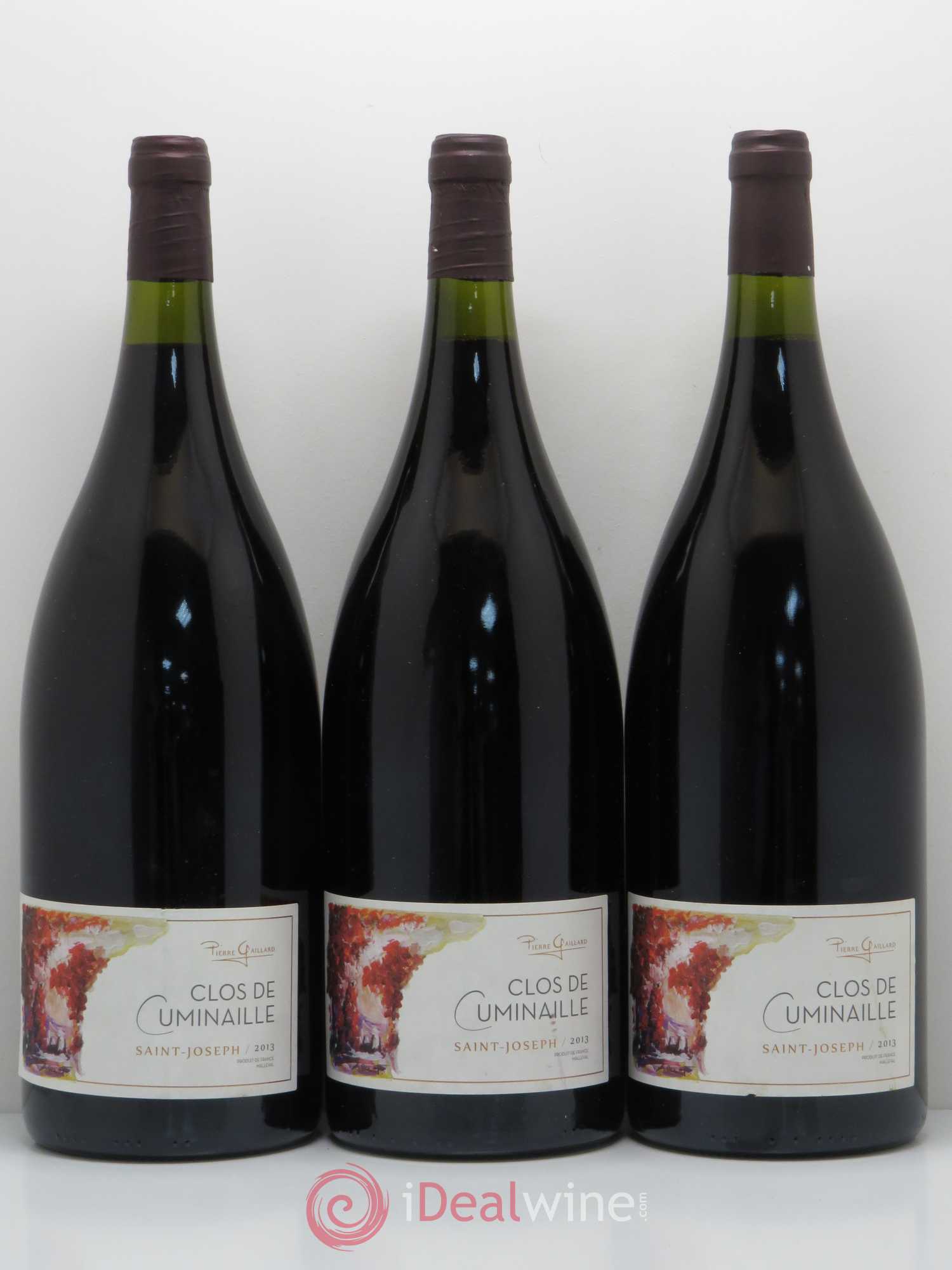 Saint-Joseph Clos de Cuminaille Pierre Gaillard 2013 - Posten von 3 Magnum - 0