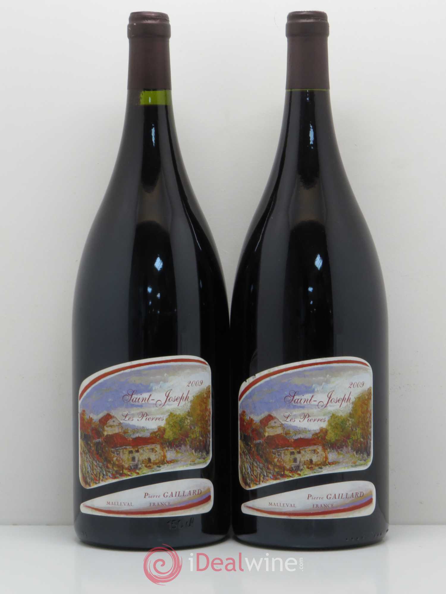 Saint-Joseph Les Pierres - Domaine Gaillard 2009 - Posten von 2 Magnum - 0