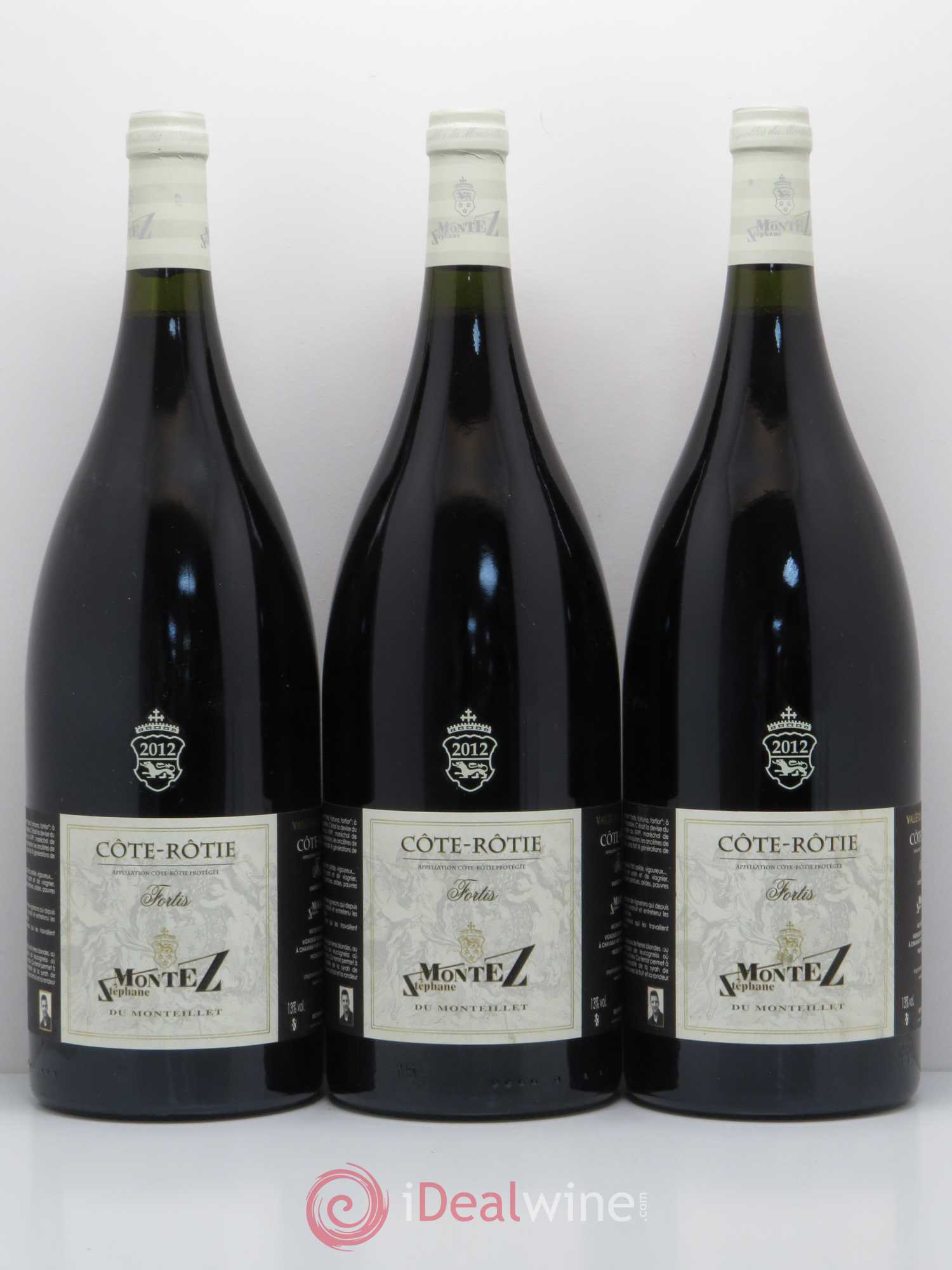 Côte-Rôtie Fortis Monteillet (Domaine du) - Stéphane Montez 2012 - Lot de 3 magnums - 0