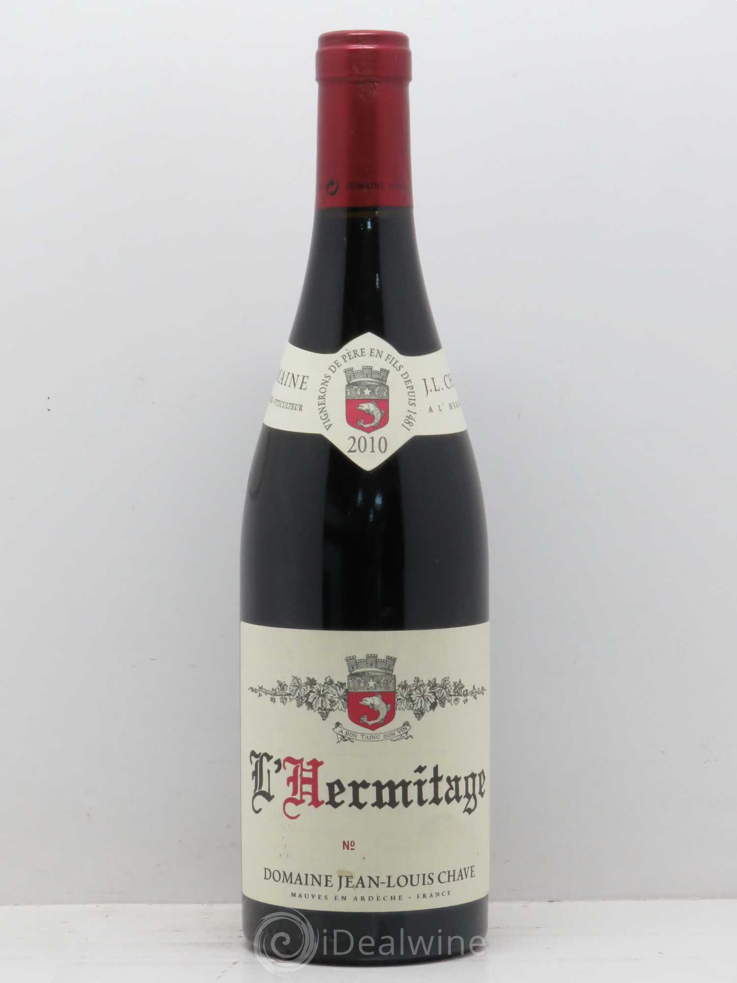 Hermitage Jean-Louis Chave 2010 - Lot de 1 bouteille - 0