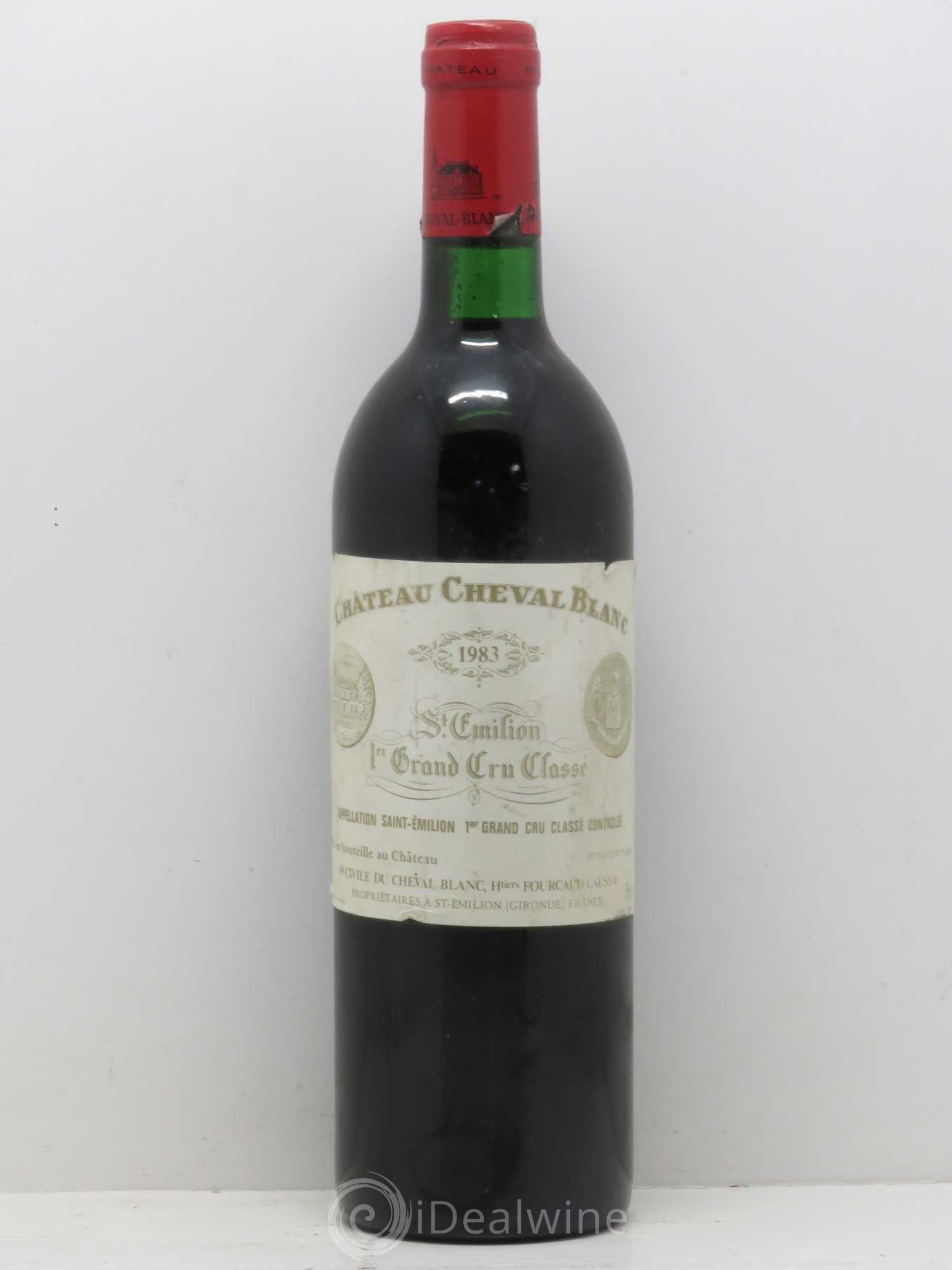 Château Cheval Blanc 1er Grand Cru Classé A 1983 - Lot de 1 bouteille - 0