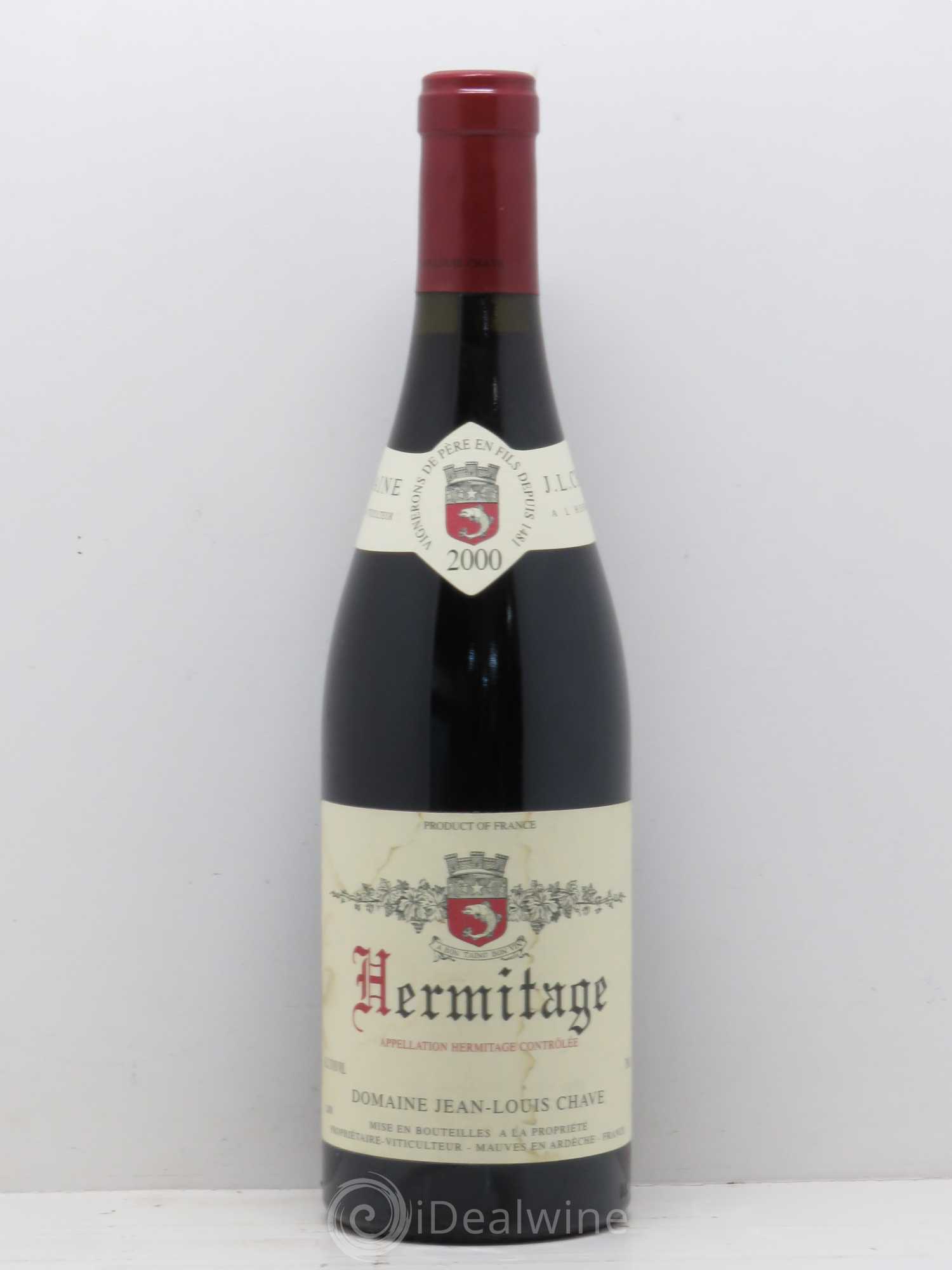 Hermitage Jean-Louis Chave 2000 - Lot de 1 bouteille - 0