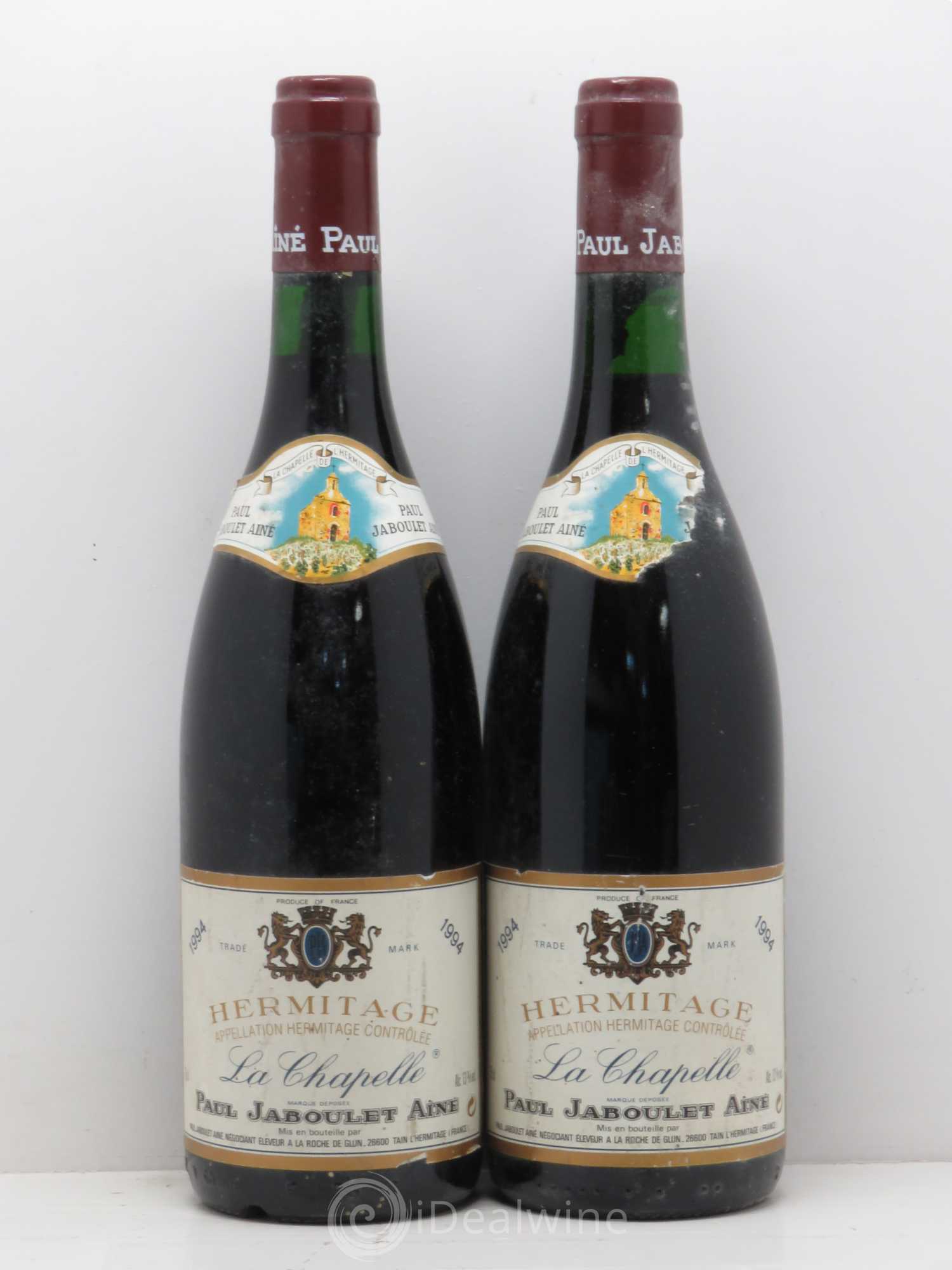 Hermitage La Chapelle Paul Jaboulet Ainé 1994 - Lot de 2 bouteilles - 0
