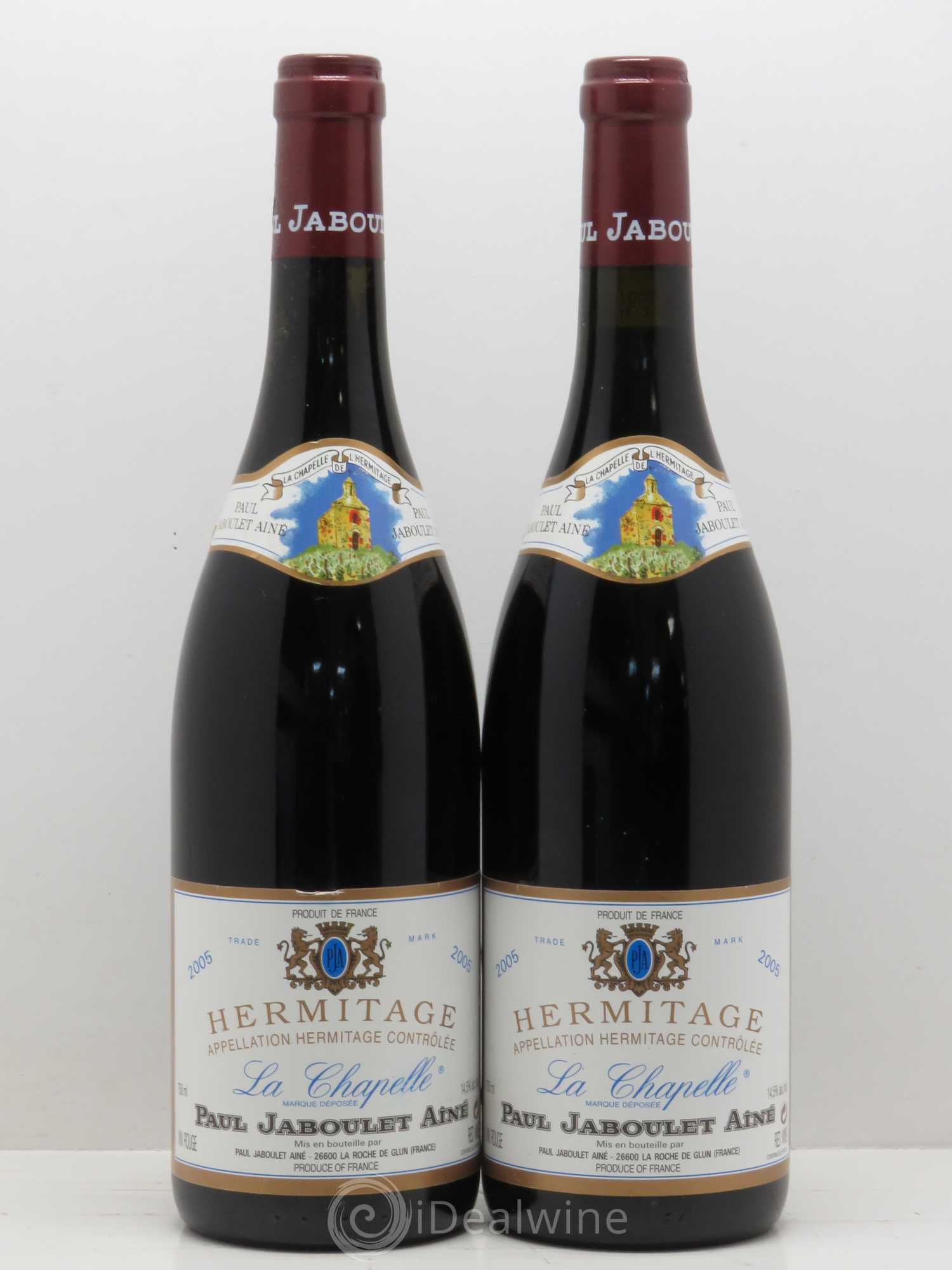 Hermitage La Chapelle Paul Jaboulet Ainé 2005 - Lot de 2 bouteilles - 0