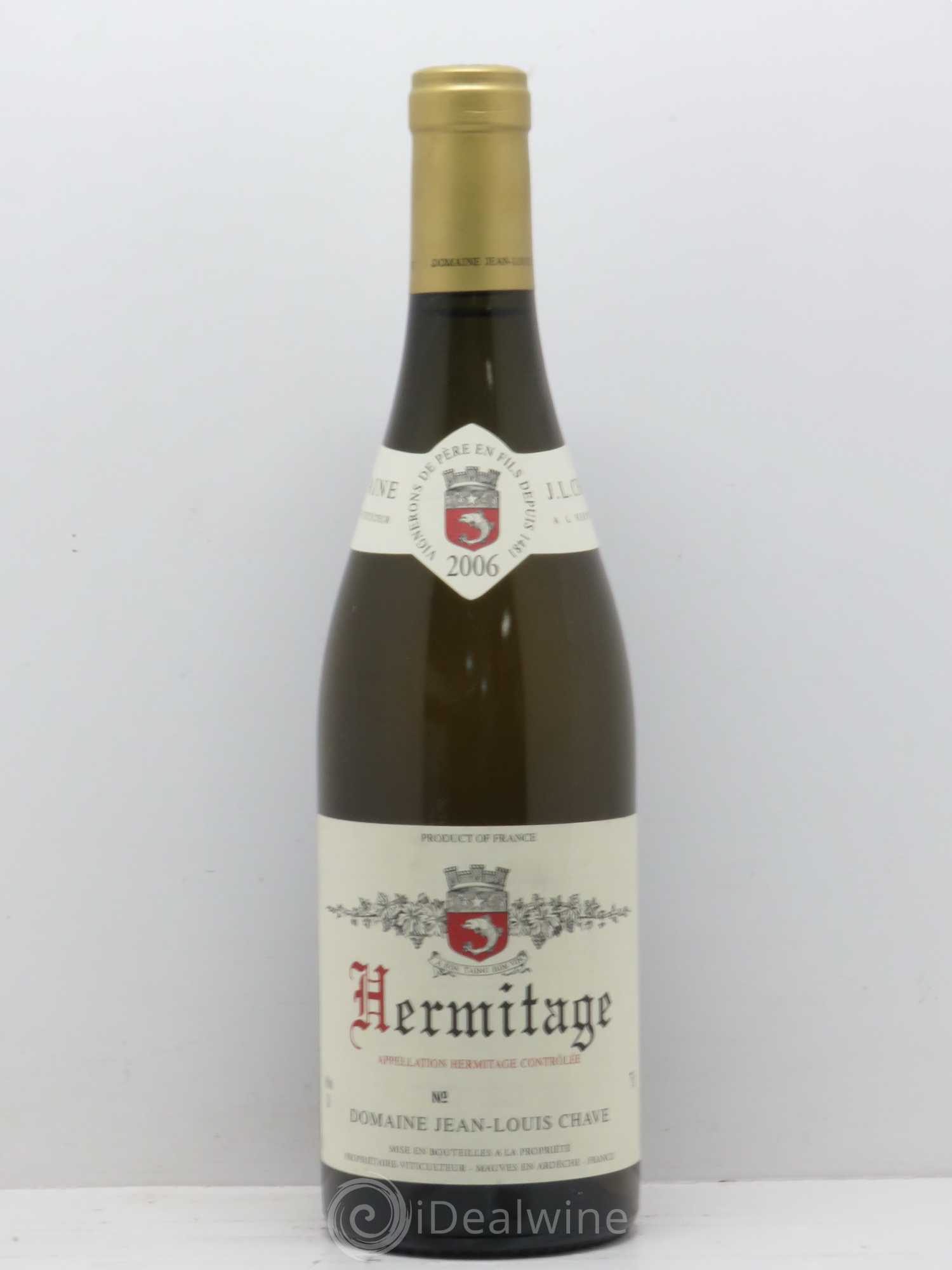 Hermitage Jean-Louis Chave 2006 - Lot de 1 bouteille - 0