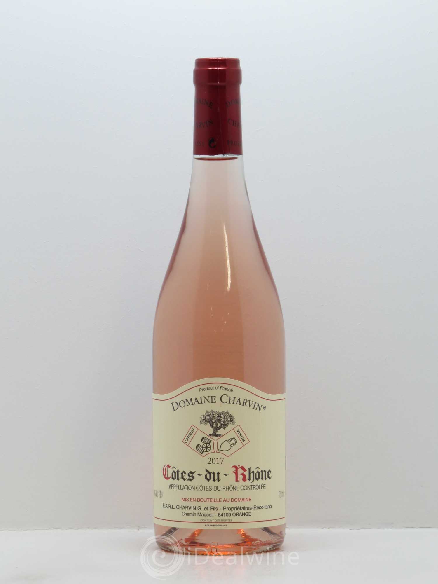 Côtes-du-Rhône Charvin (Domaine) 2017 - Lot de 1 bouteille - 0
