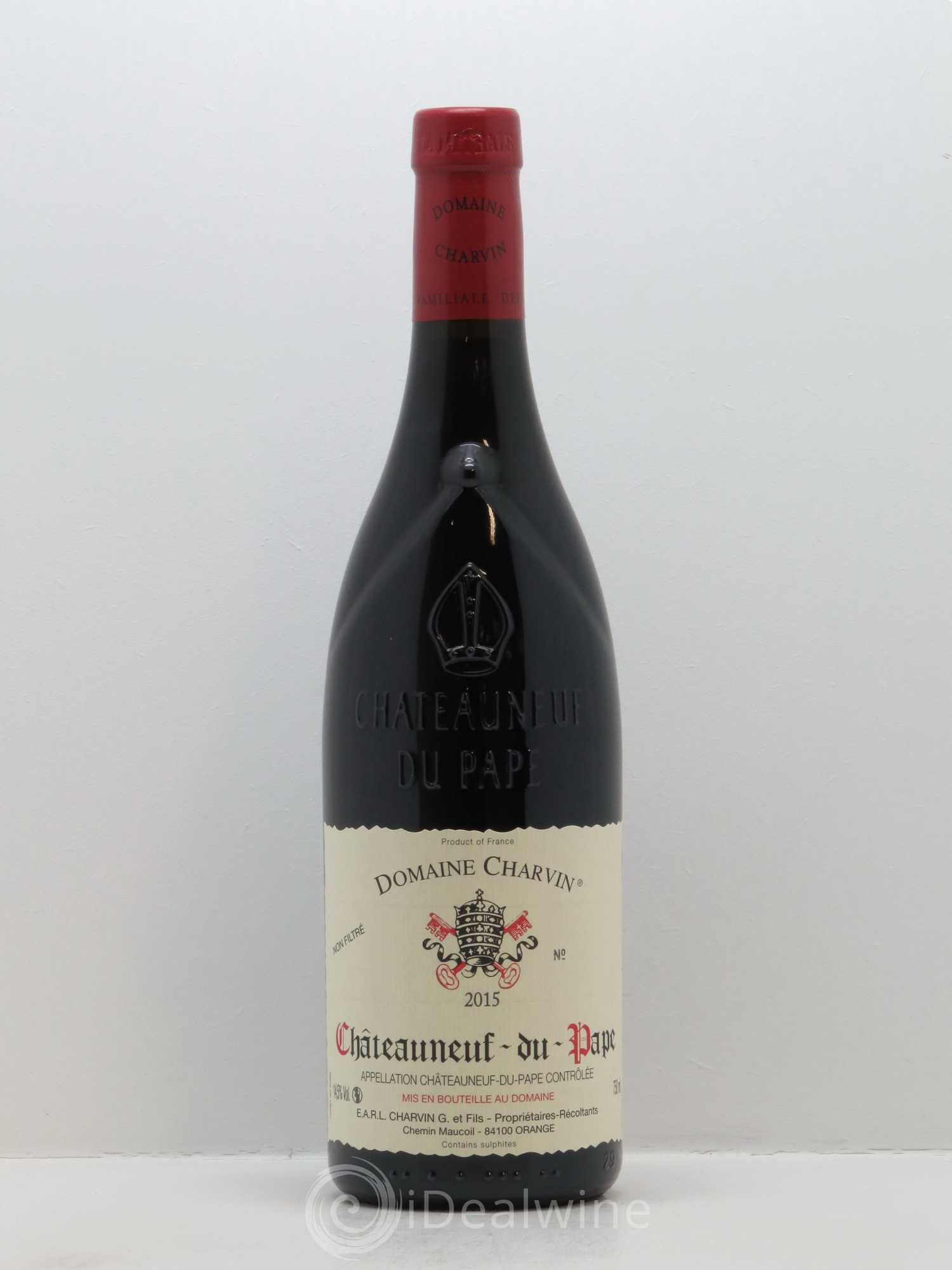 Châteauneuf-du-Pape Charvin (Domaine) 2015 - Lot de 1 bouteille - 0