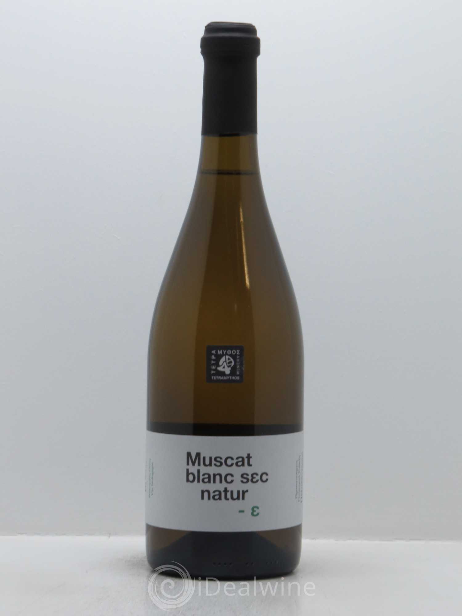 IGP Peloponèse Tetramytos Muscat blanc sec 2016 - Lot de 1 bouteille - 0