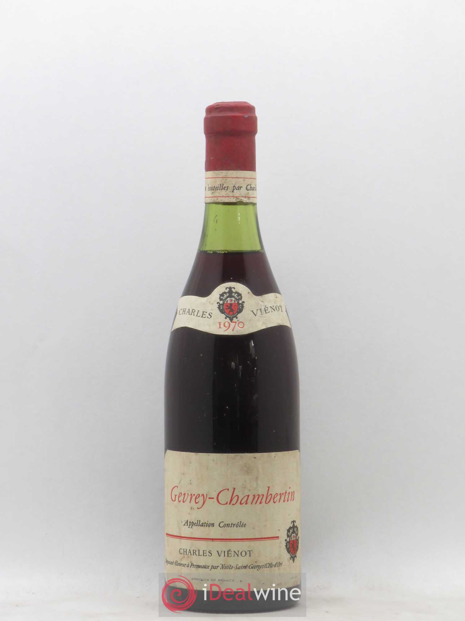 Gevrey-Chambertin Charles Vienot 1970 - Lot de 1 bouteille - 0