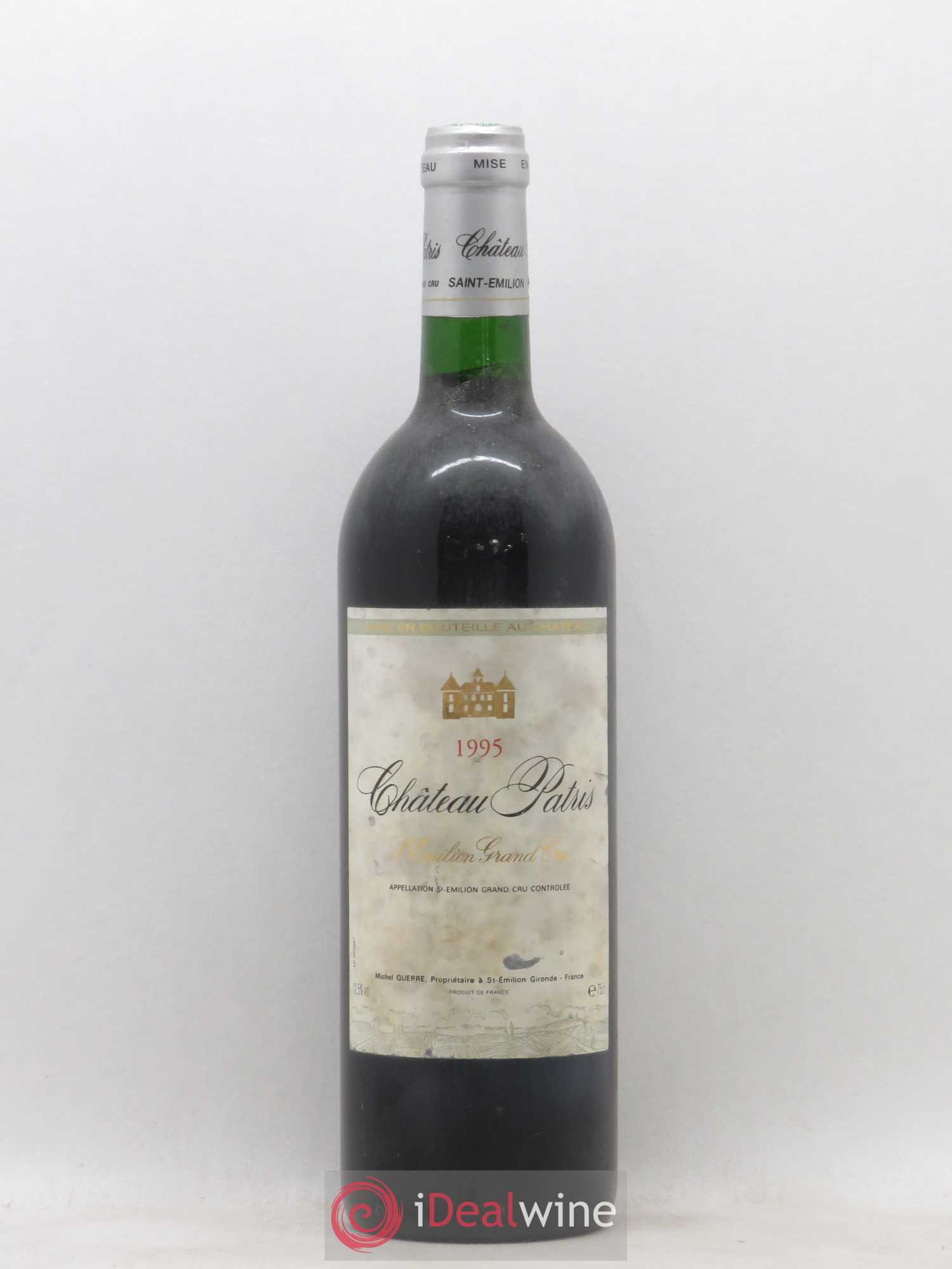Château Patris (sans prix de réserve) 1995 - Lot de 1 bouteille - 0