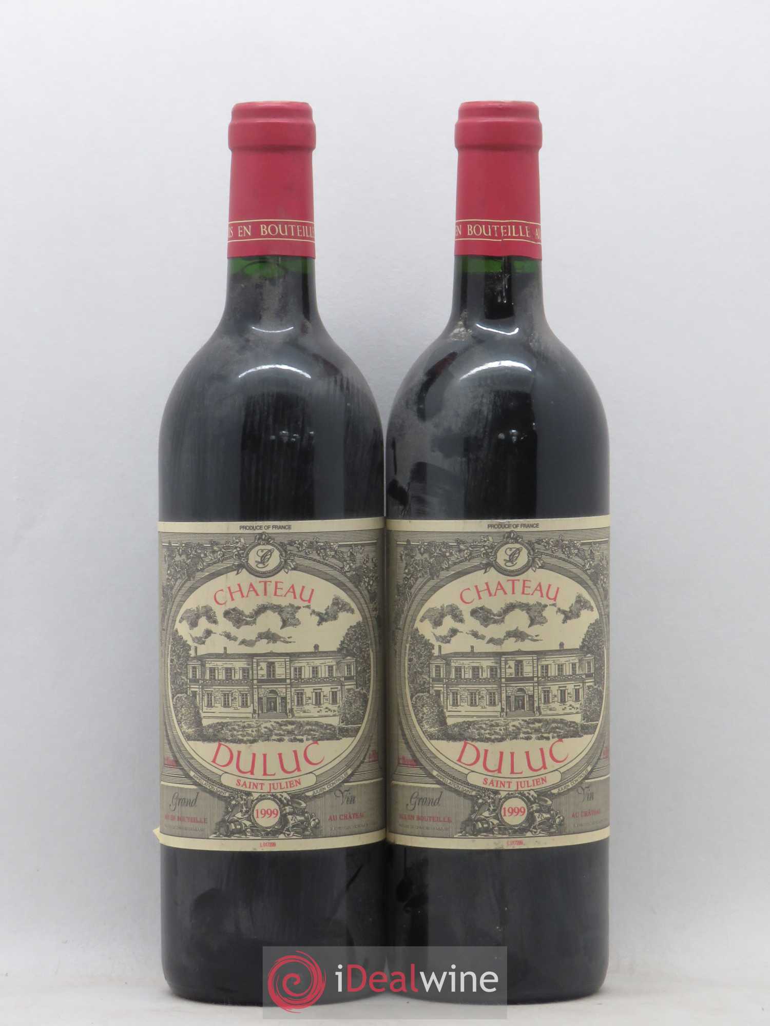 Duluc de Branaire Second Vin 1999 - Lot de 2 bouteilles - 0