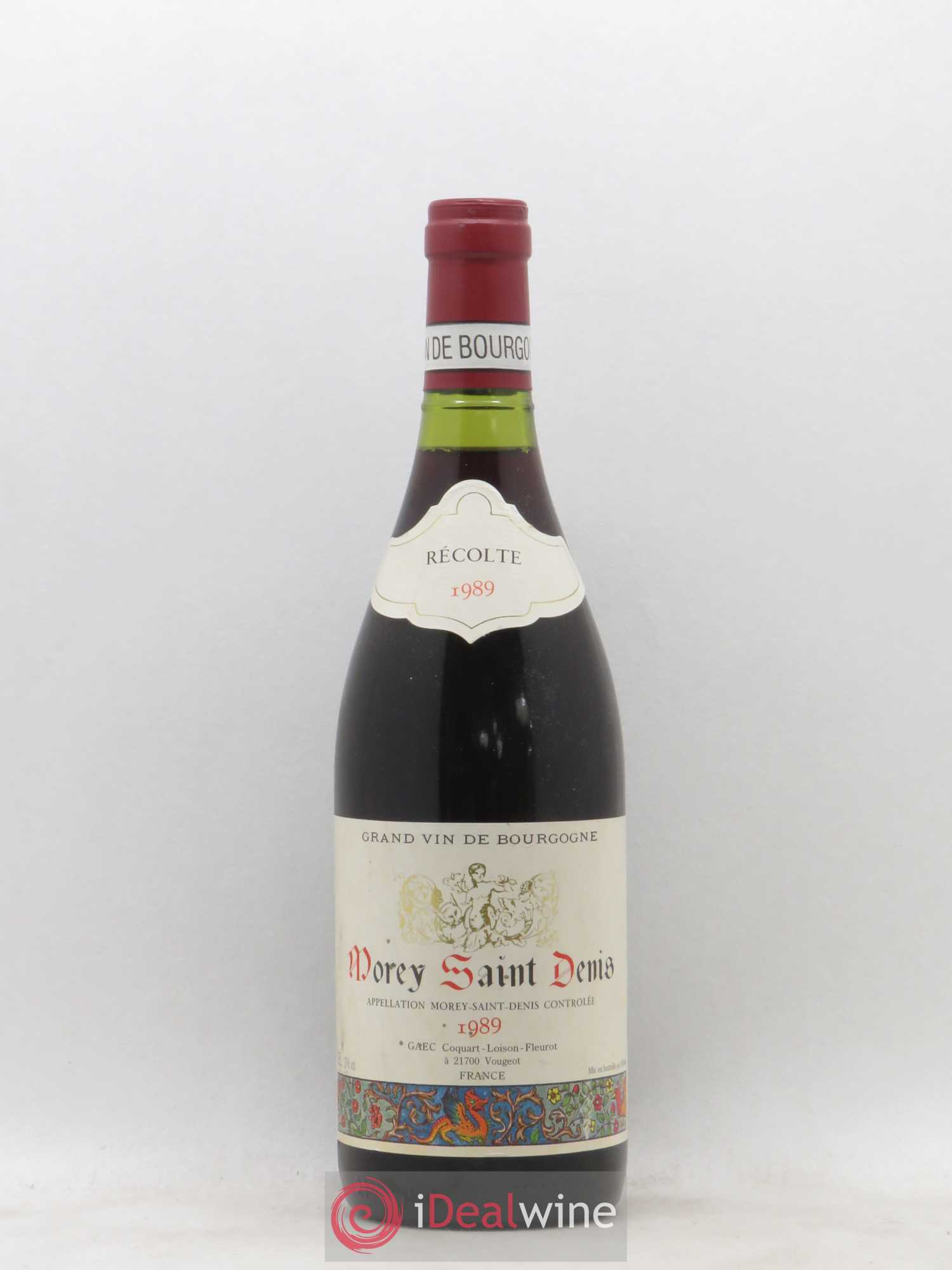 Morey-Saint-Denis Coquart Loison Fleurot 1989 - Lot de 1 bouteille - 0