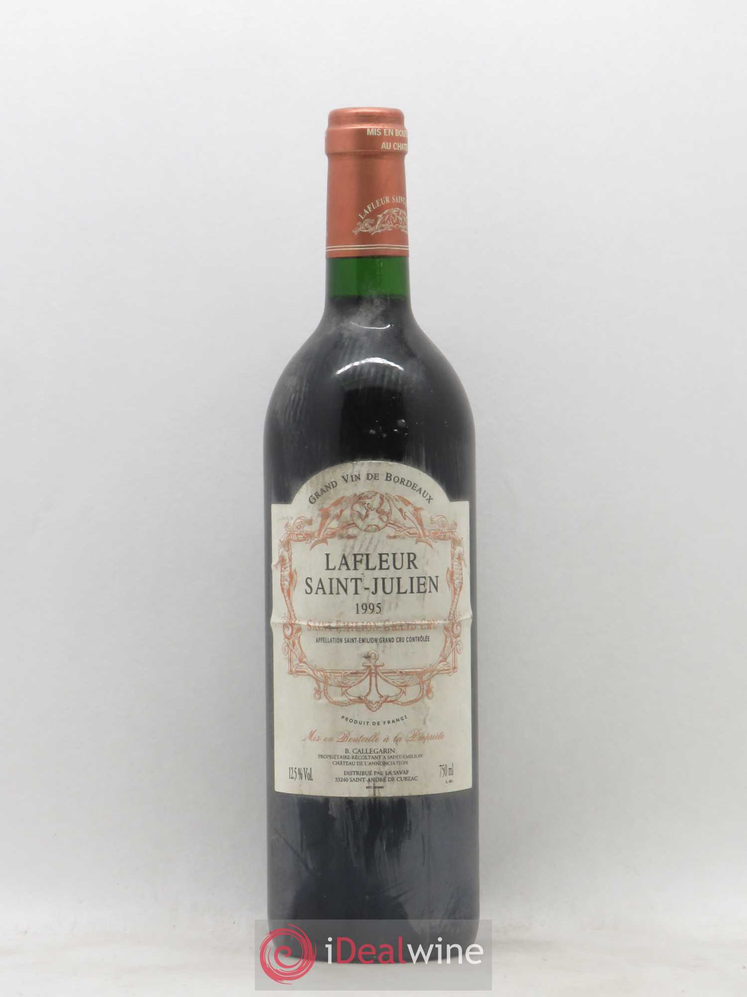 Saint-Julien Château Lafleur 1995 - Posten von 1 Flasche - 0