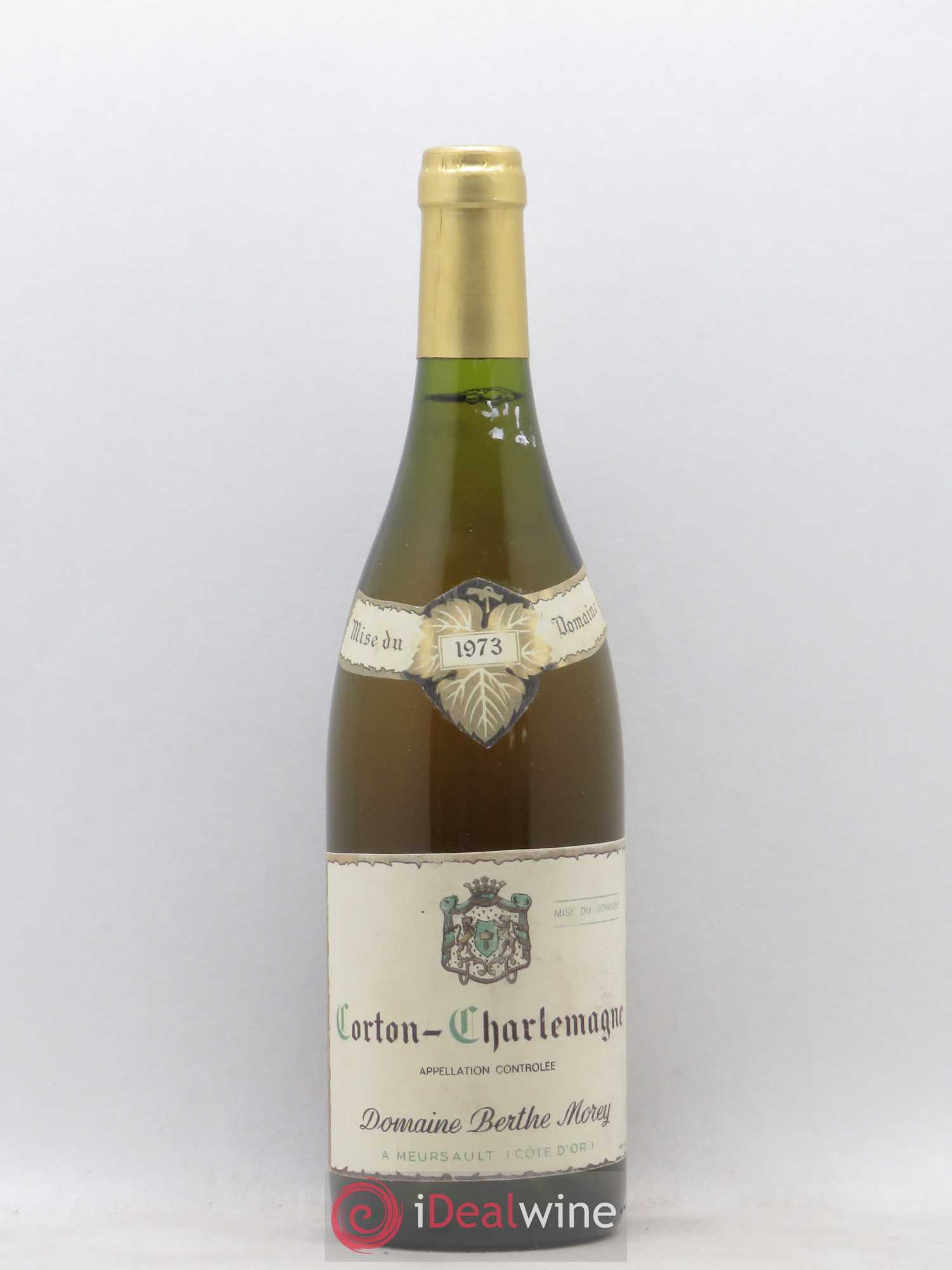 Corton-Charlemagne Grand Cru Domaine Berthe Morey 1973 - Posten von 1 Flasche - 0