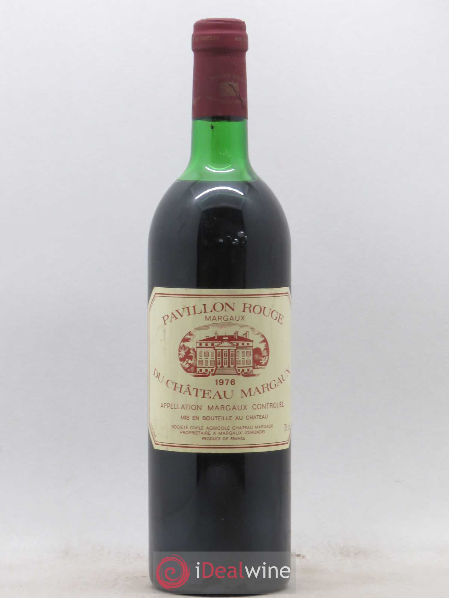 Pavillon Rouge du Château Margaux Second Vin 1976 - Lot de 1 bouteille - 0