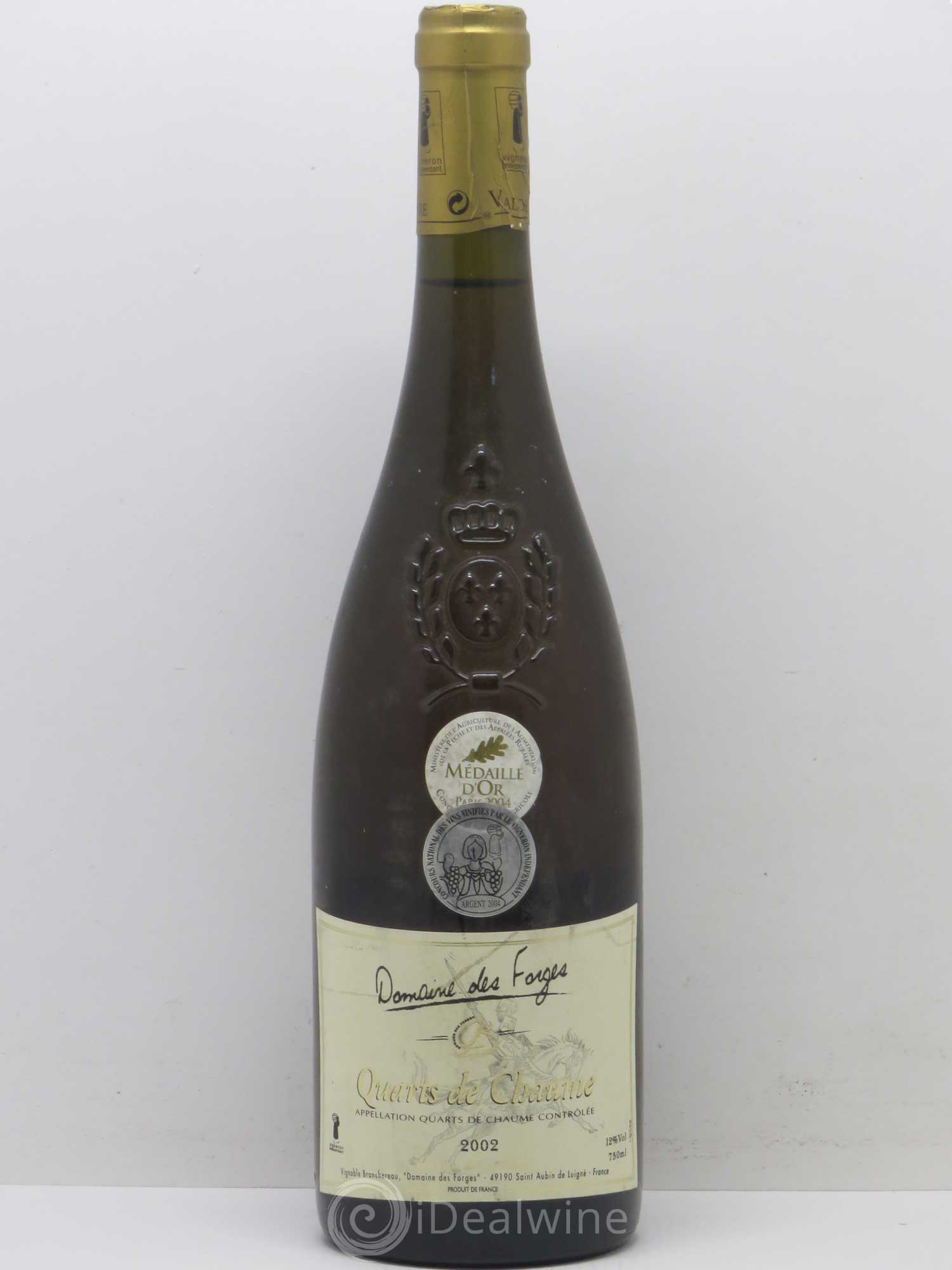 Quarts de Chaume Domaine des Forges 2002 - Posten von 1 Flasche - 0