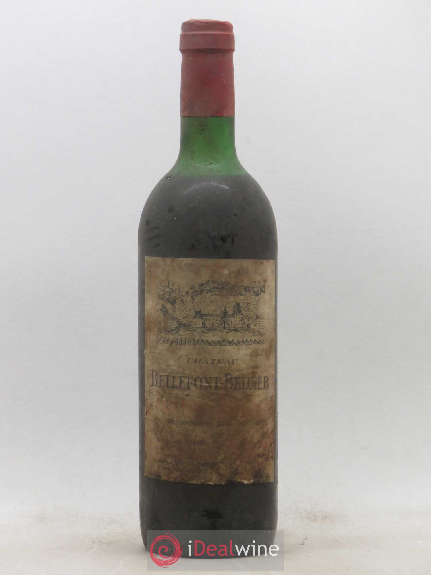 Château Bellefont-Belcier Grand Cru Classé 1975 - Lotto di 1 bottiglia - 0
