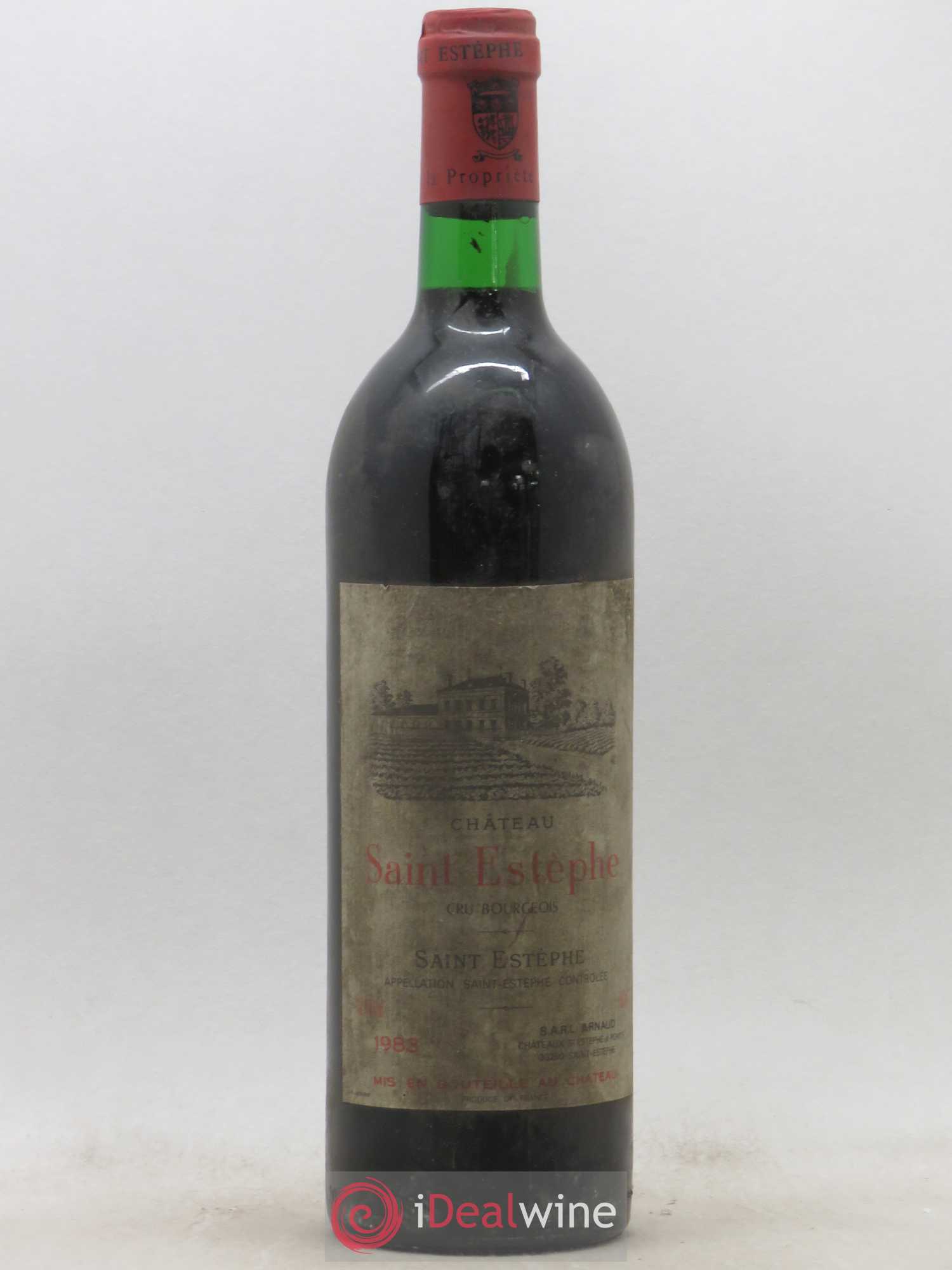 Château Saint-Estèphe 1983 - Lot de 1 bouteille - 0