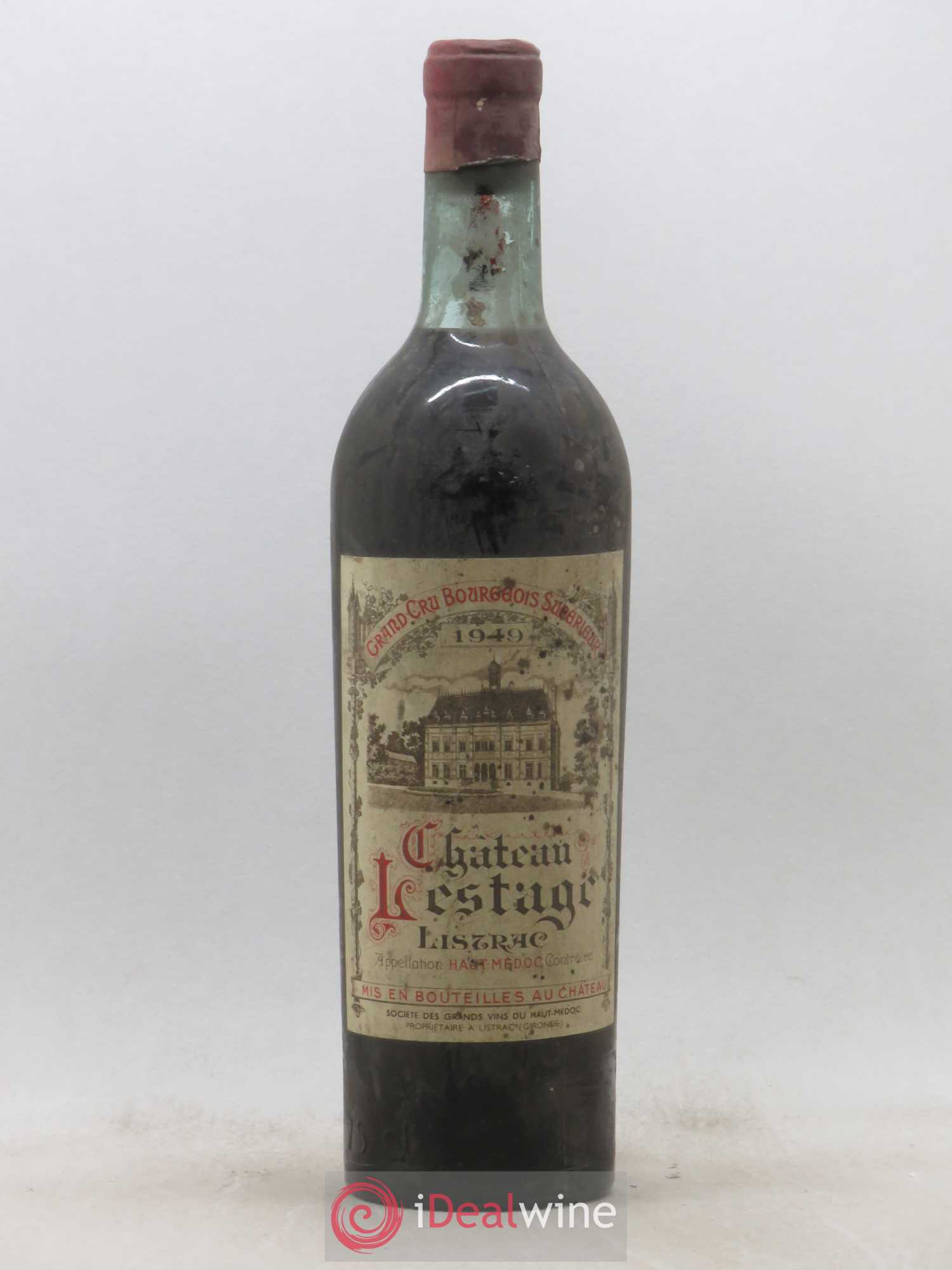Château Lestage Cru Bourgeois (sans prix de réserve) 1949 - Lot de 1 bouteille - 0