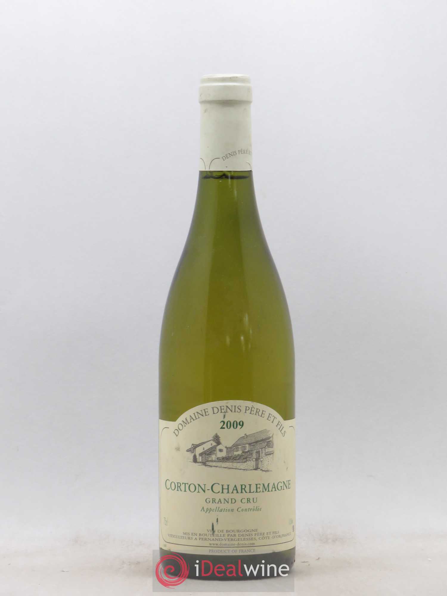 Corton-Charlemagne Grand Cru Denis Père Et Fils 2009 - Posten von 1 Flasche - 0
