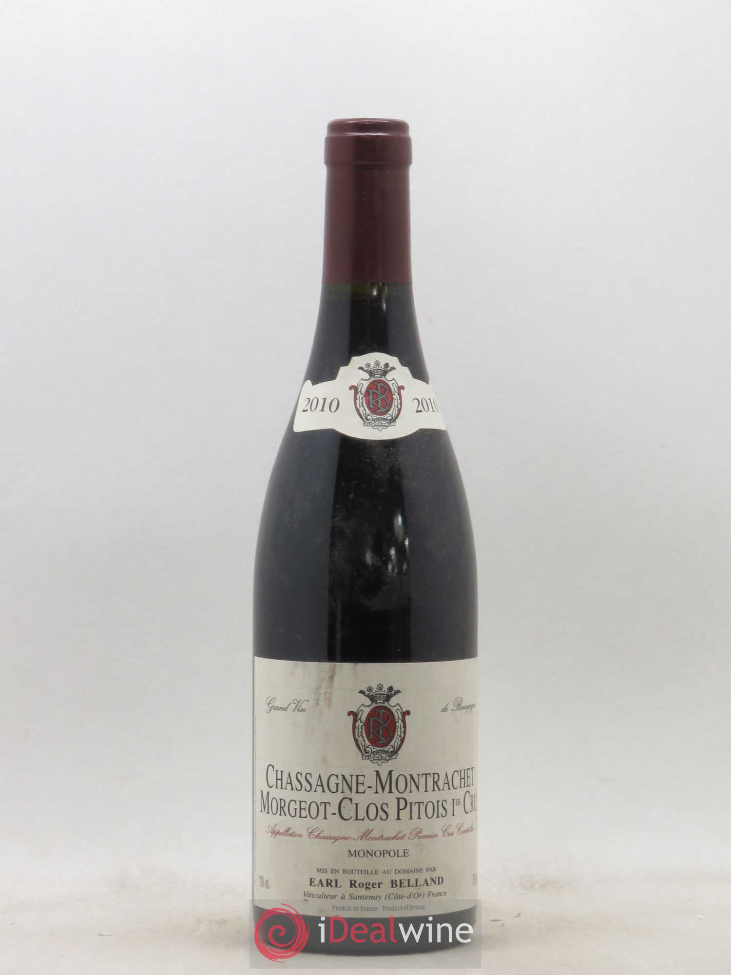 Chassagne-Montrachet 1er Cru 2010 - Posten von 1 Flasche - 0