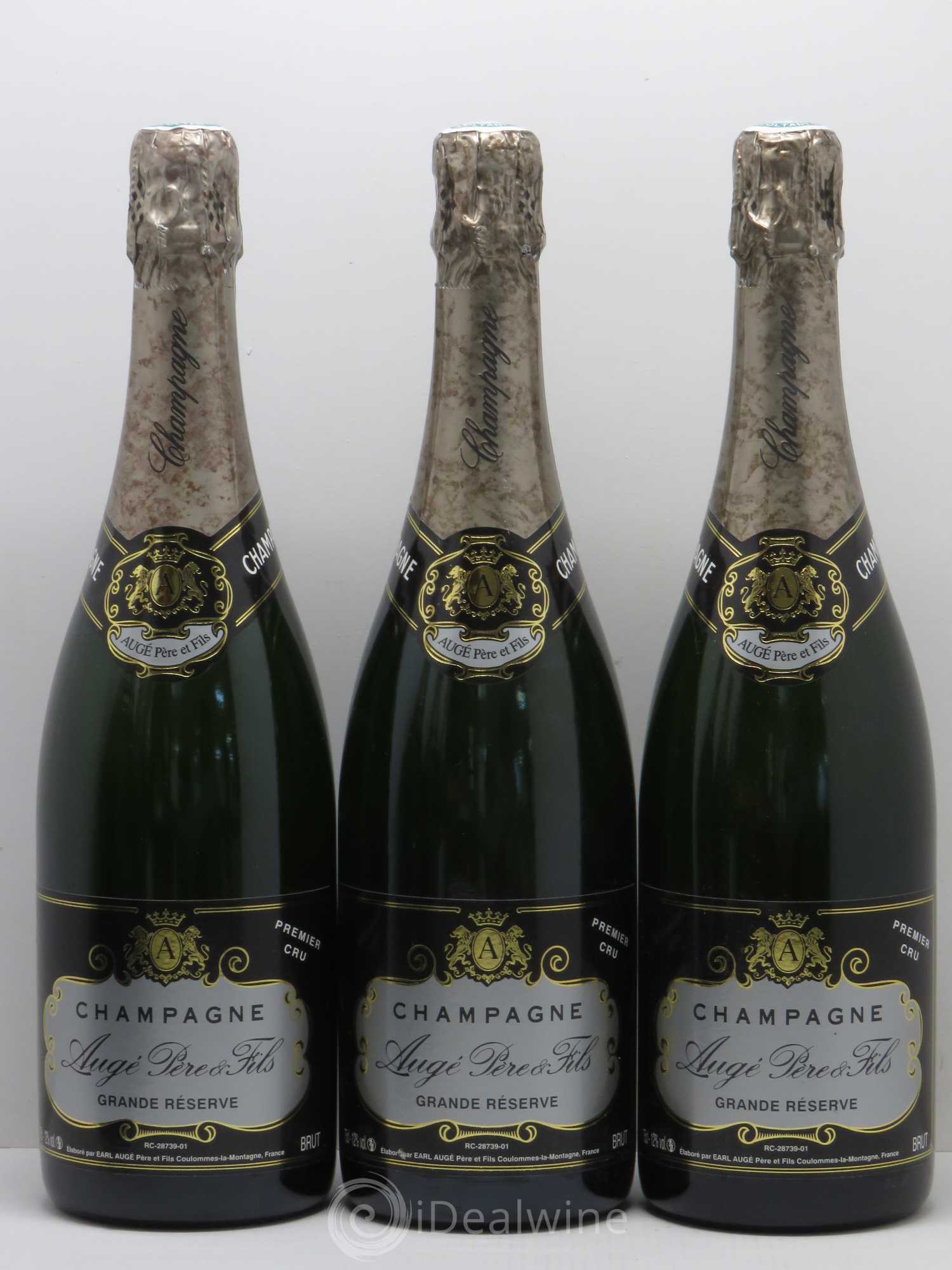 Champagne Grande Réserve Augé père et fils - Posten von 6 Flaschen - 1