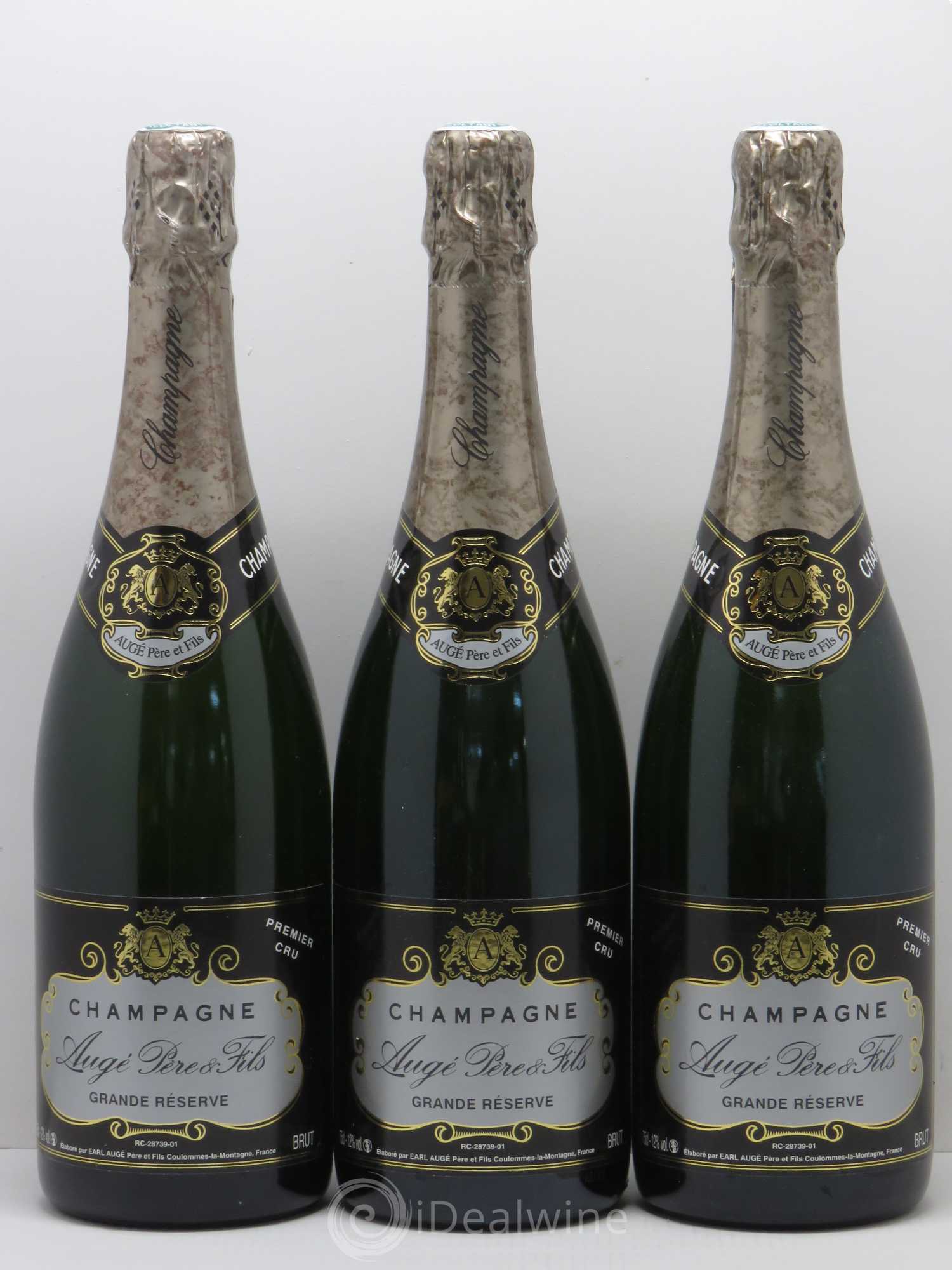 Champagne Grande Réserve Augé père et fils - Posten von 6 Flaschen - 2