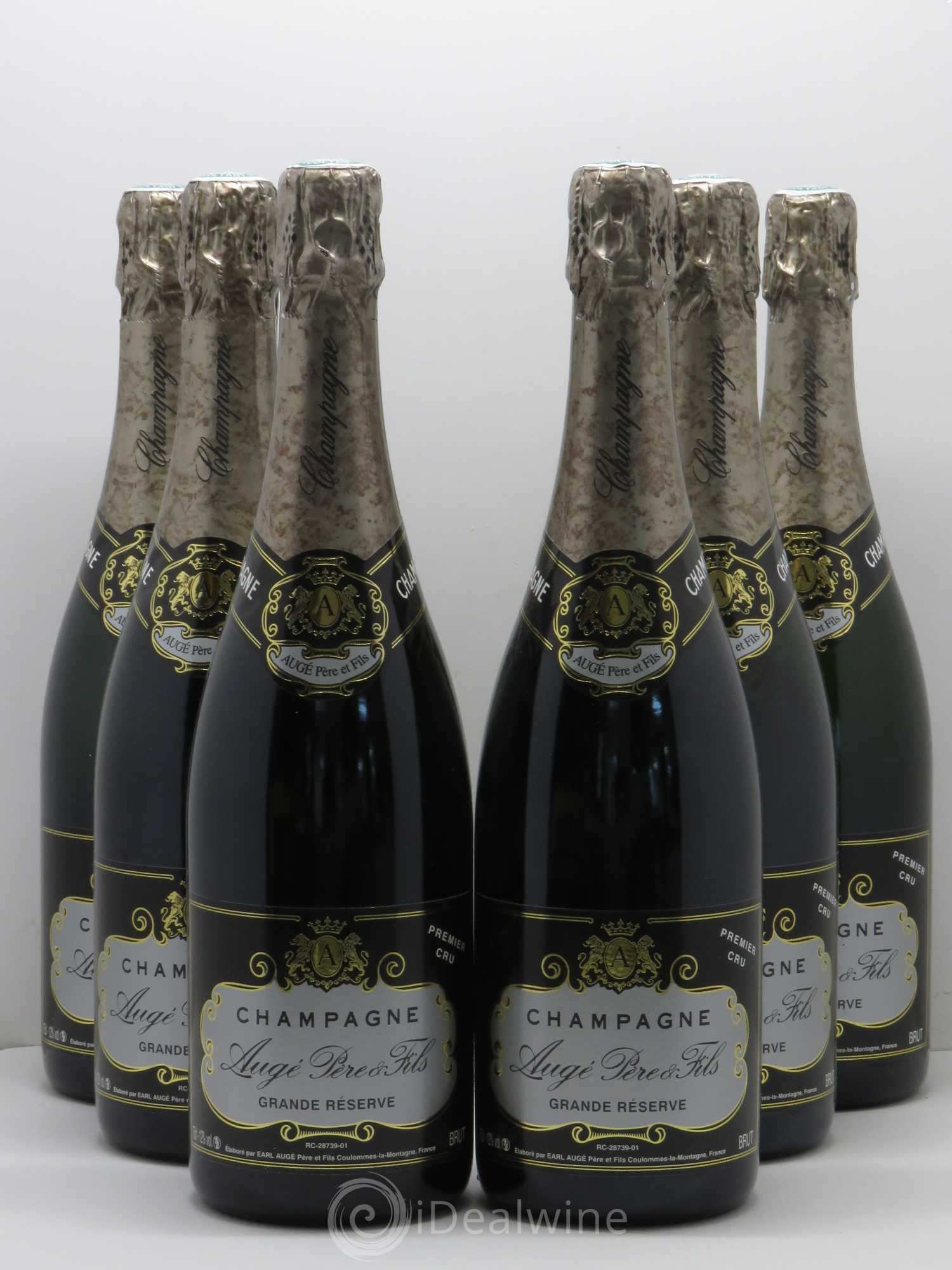 Champagne Grande Réserve Augé père et fils - Posten von 6 Flaschen - 0