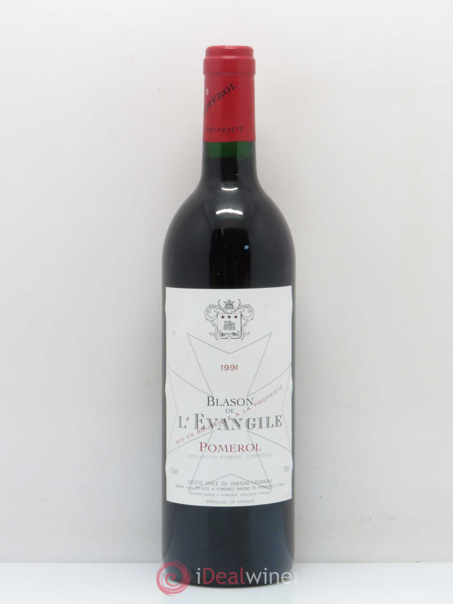 Blason de l'Evangile 1991 - Lot de 1 bouteille - 0