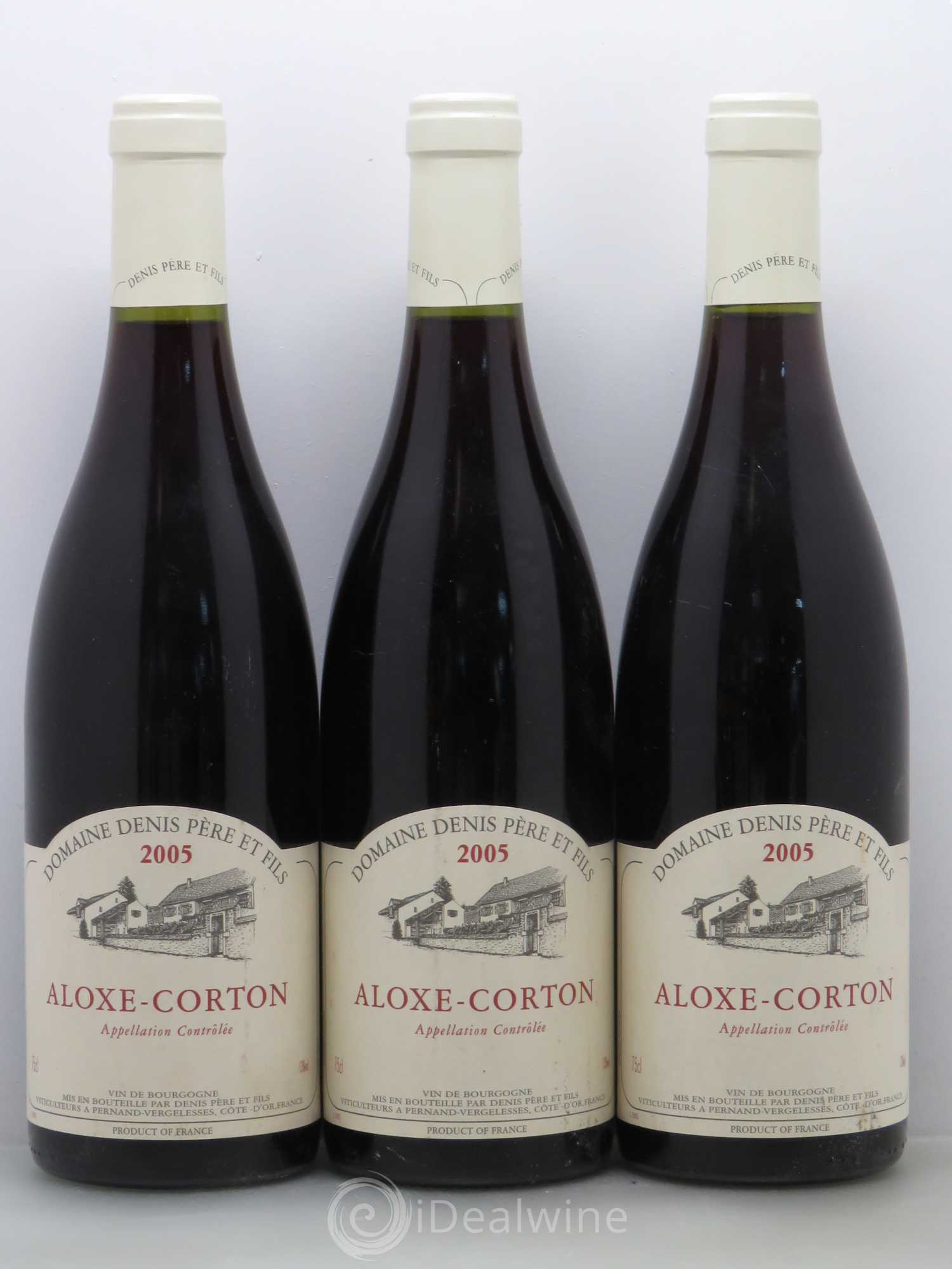 Aloxe-Corton Domaine Denis Pere & Fils 2005 - Posten von 6 Flaschen - 2