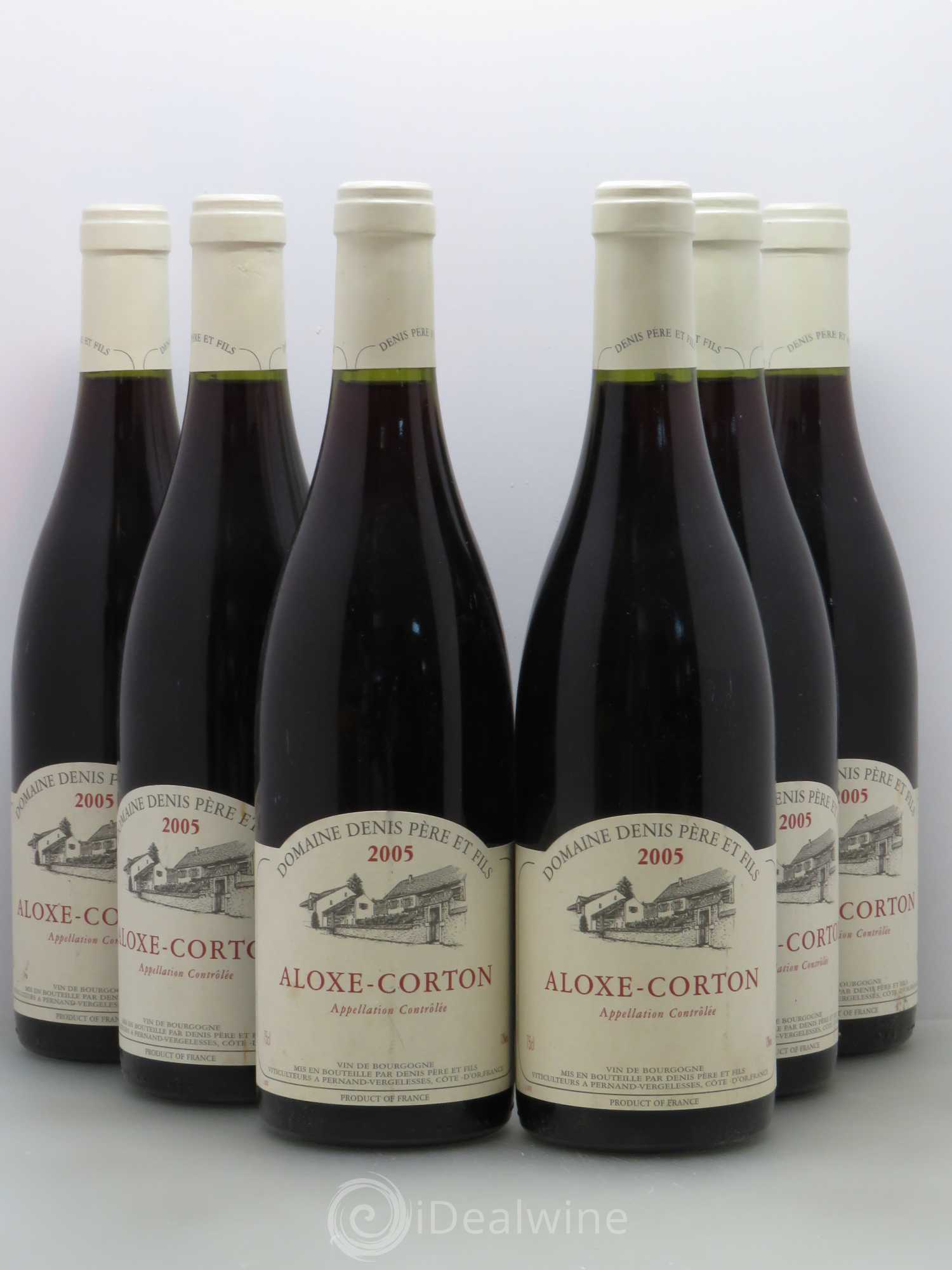 Aloxe-Corton Domaine Denis Pere & Fils 2005 - Posten von 6 Flaschen - 0