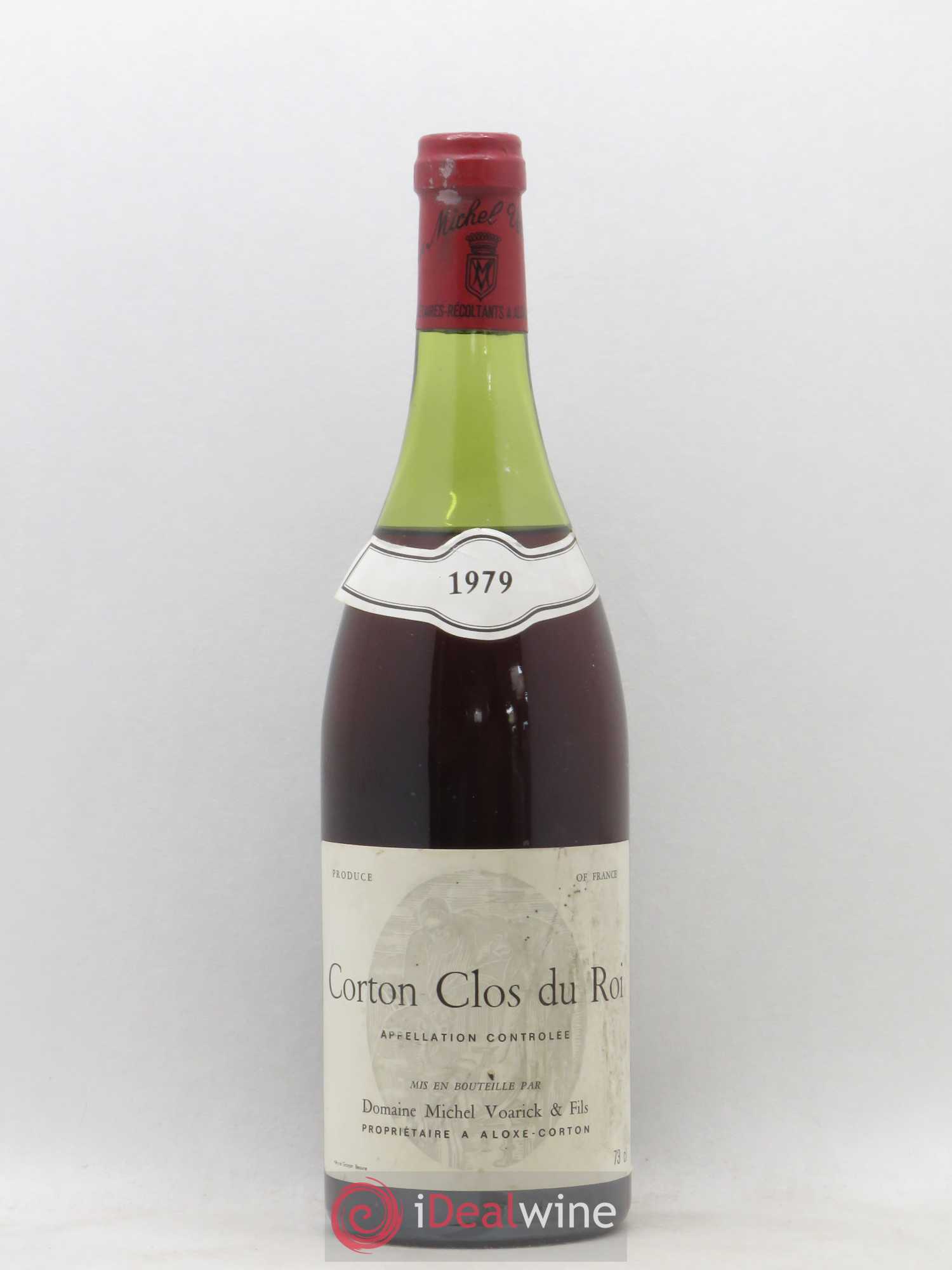 Corton Grand Cru Clos Du Roi Michel Voarick Et Fils 1979 - Posten von 1 Flasche - 0