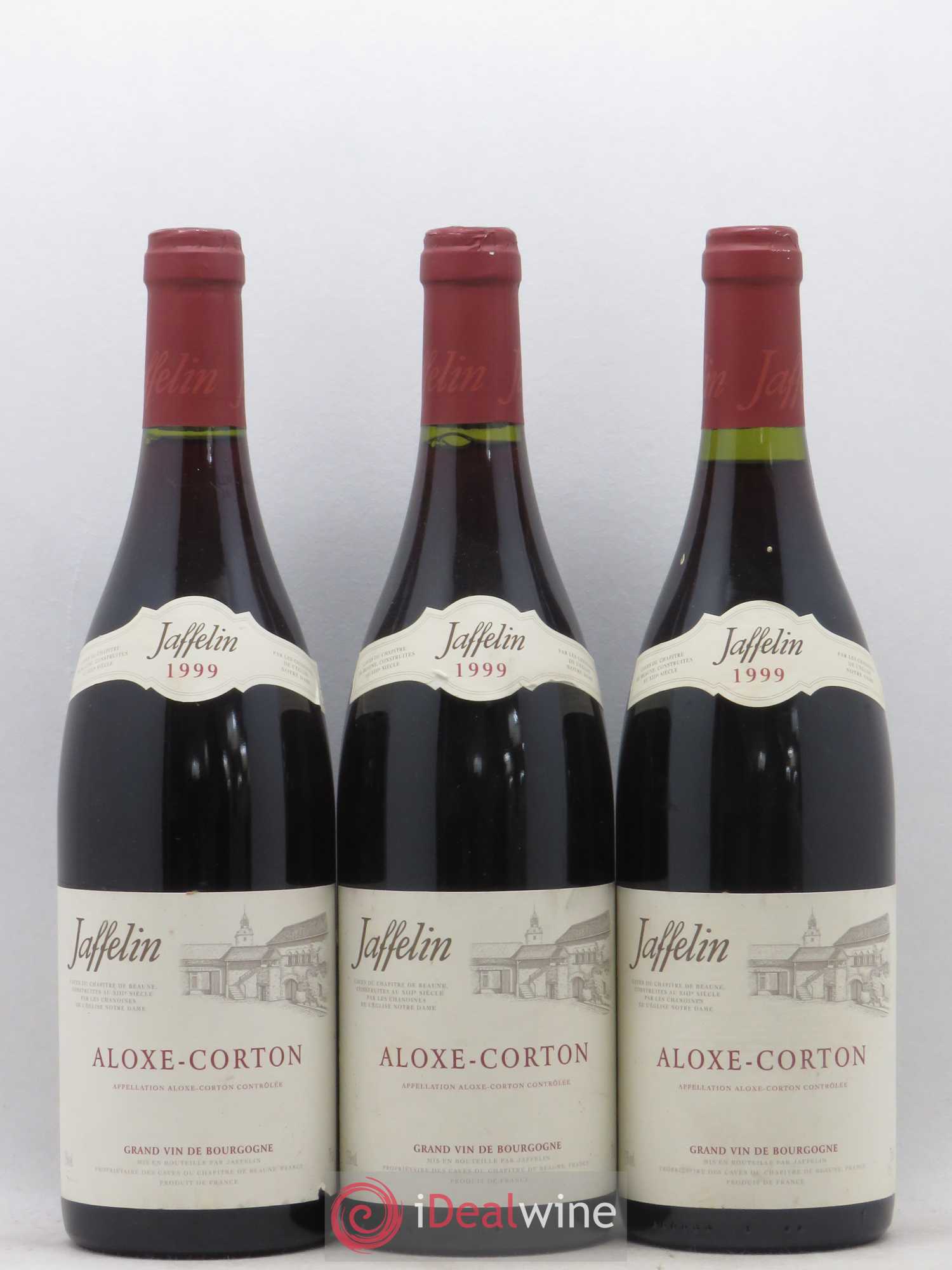 Aloxe-Corton Jaffelin 1999 - Lot de 3 bouteilles - 0
