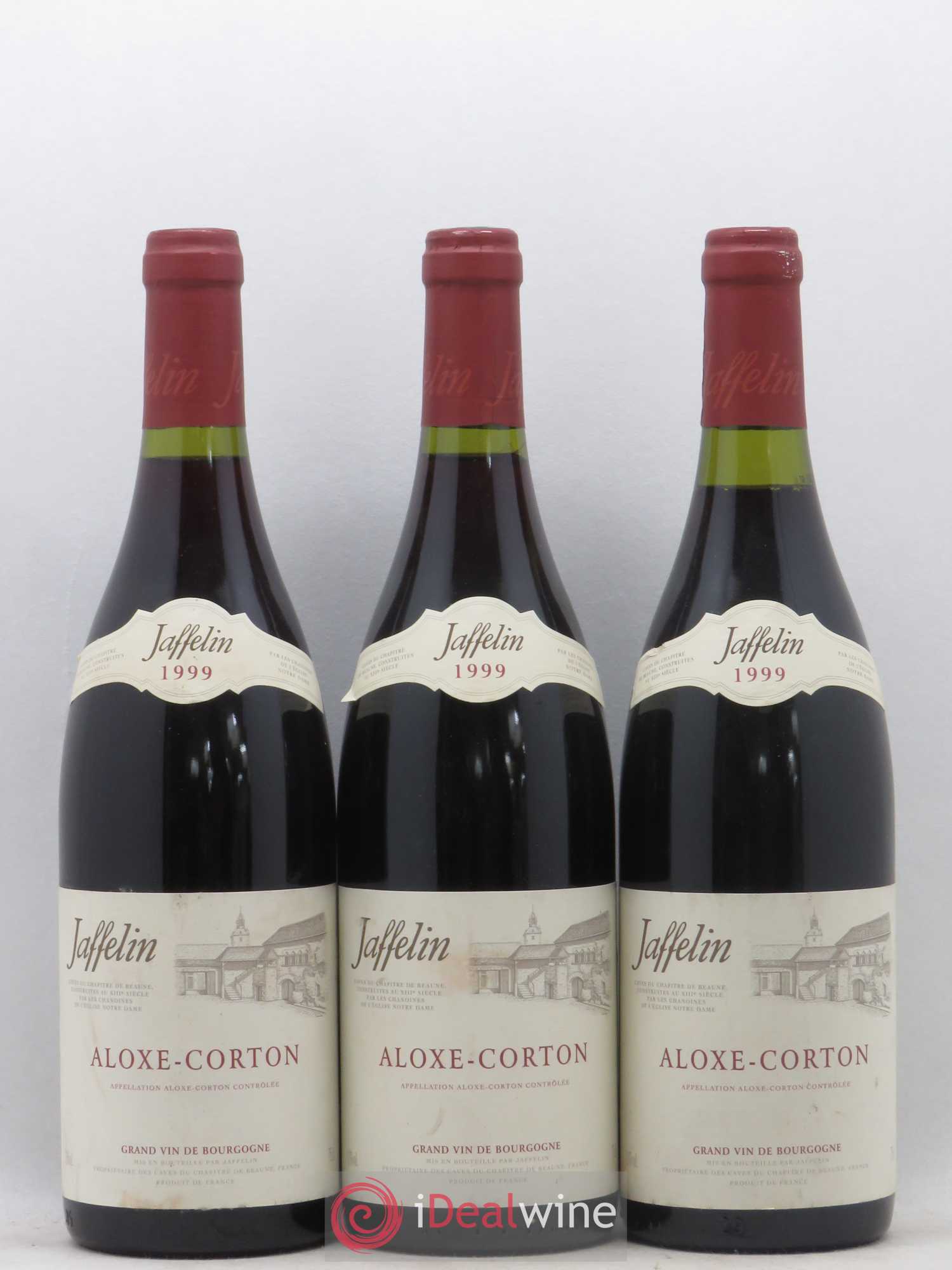 Aloxe-Corton Jaffelin 1999 - Lot de 3 bouteilles - 0